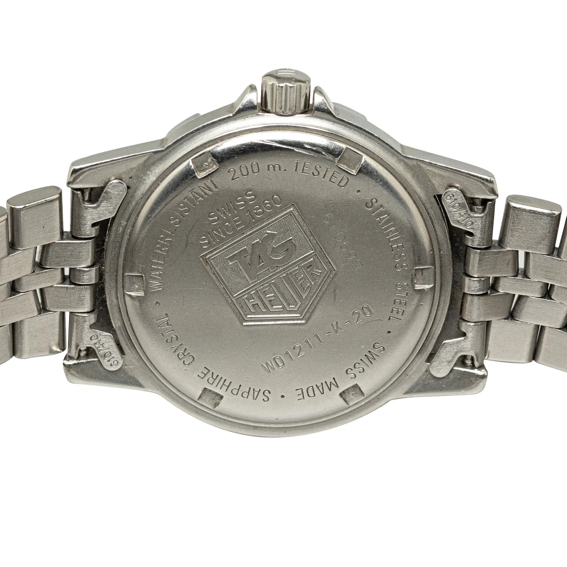 Tag Heuer Quartz Stainless Steel Professional Watch