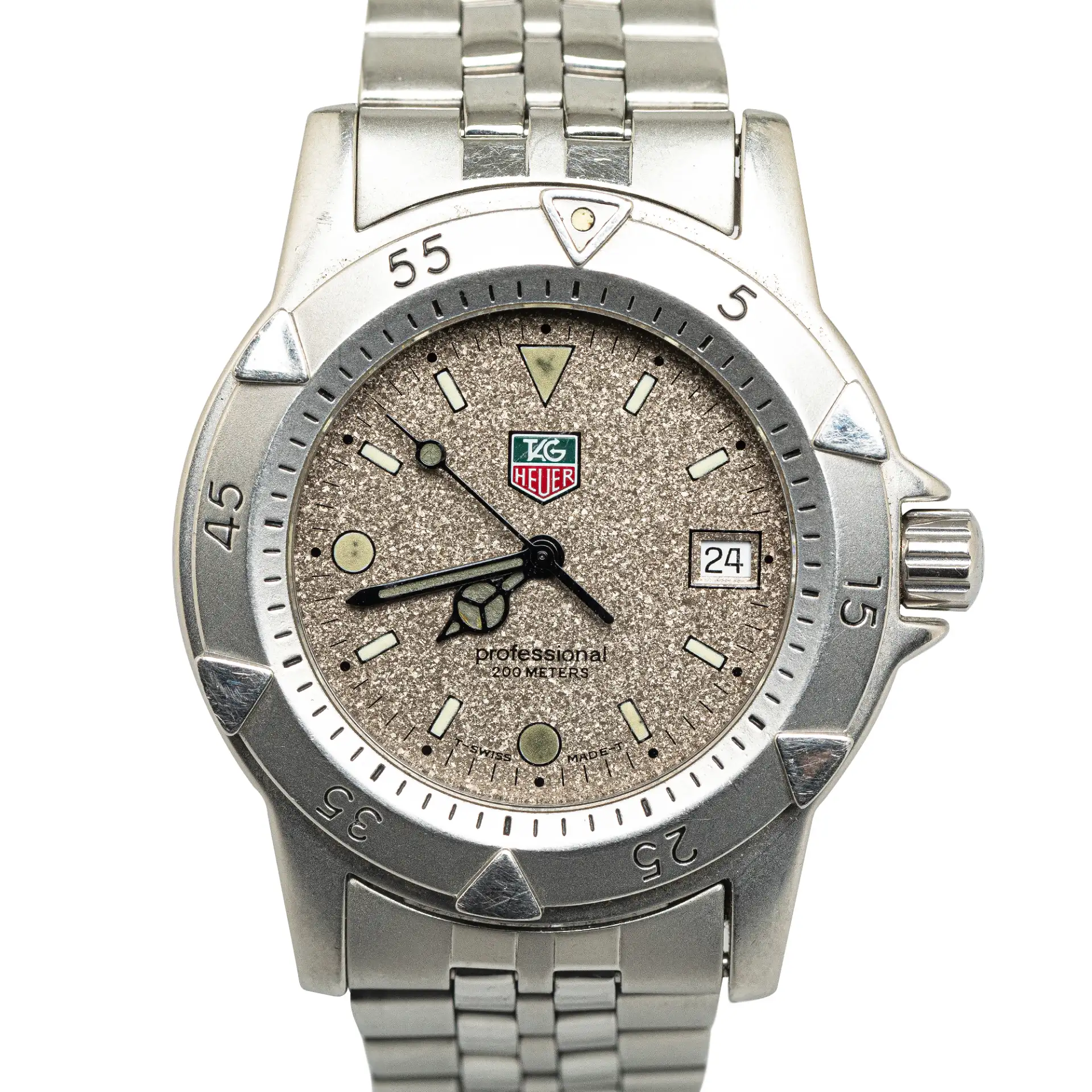 Tag Heuer Quartz Stainless Steel Professional Watch