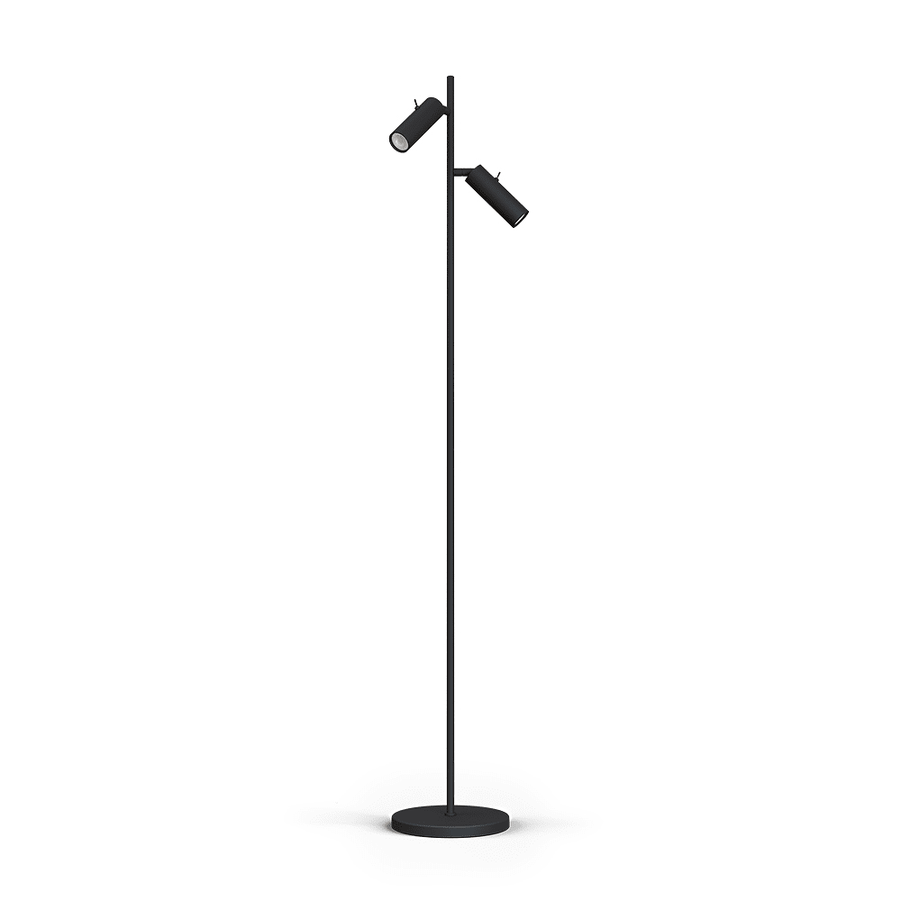 Golvlampa Cato Slim Dubbel