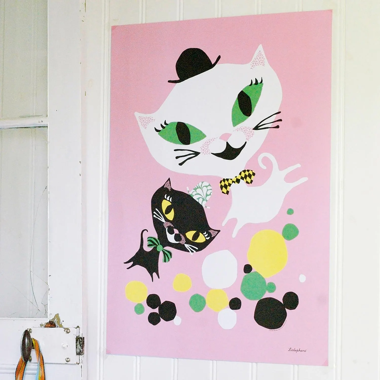 Affisch Cat Fun 50x70 cm