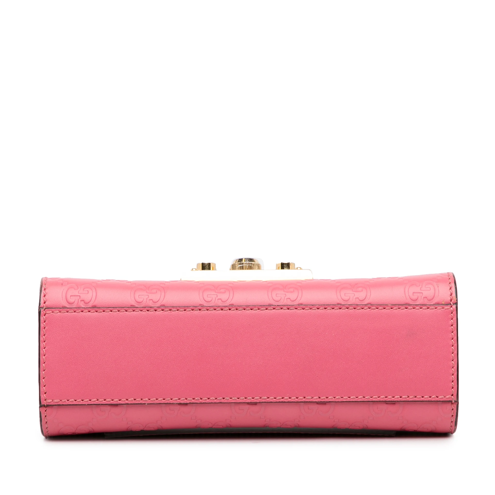 Gucci Small Guccissima Padlock Crossbody Bag