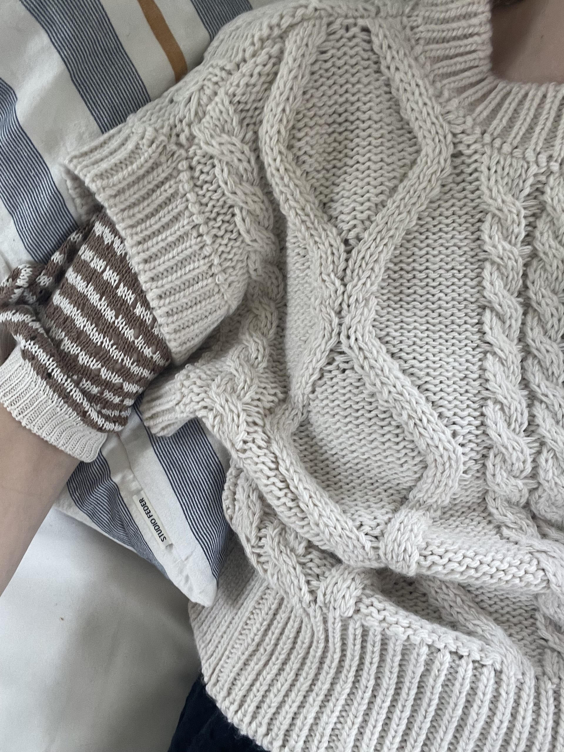 Carla, Vest Knit - Off White