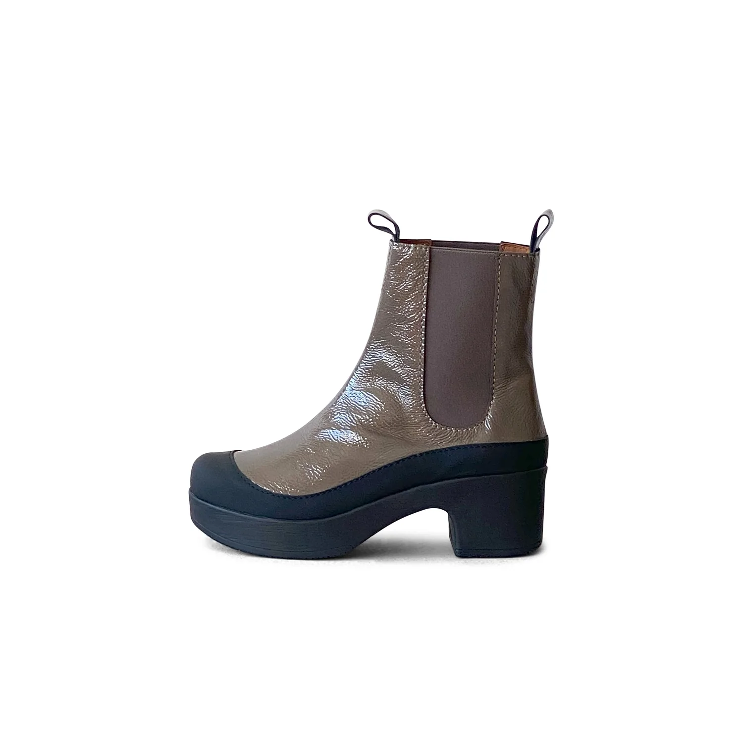 Susie Boot Patent Grey