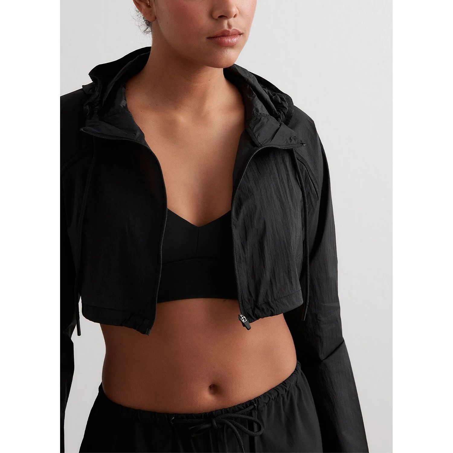 Black Cropped Jacket