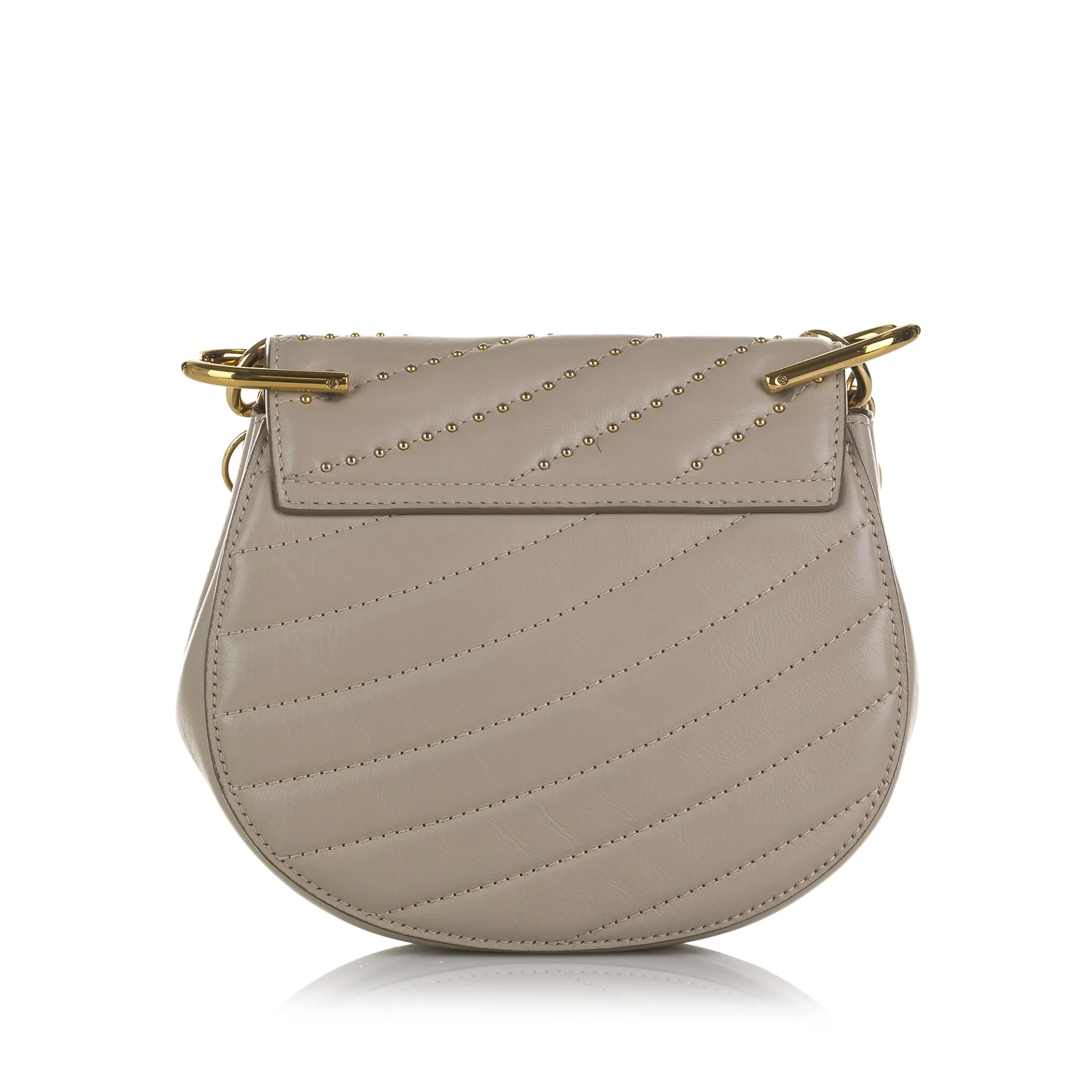 Chloe Drew Bijou Studded Leather Crossbody Bag