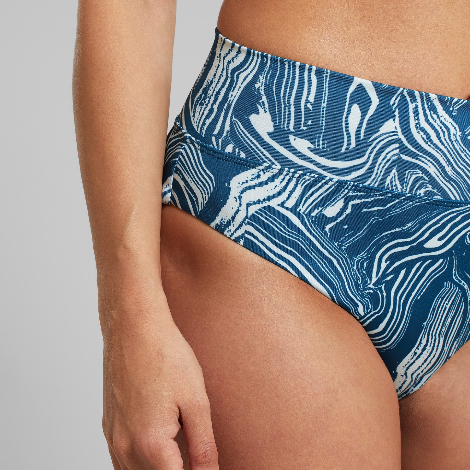 Bikini Pants Slite Clay Swirl Blue