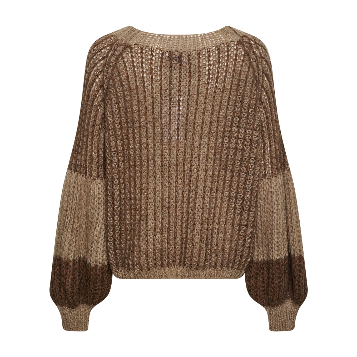 Liana Knit Cardigan - Brown/camel