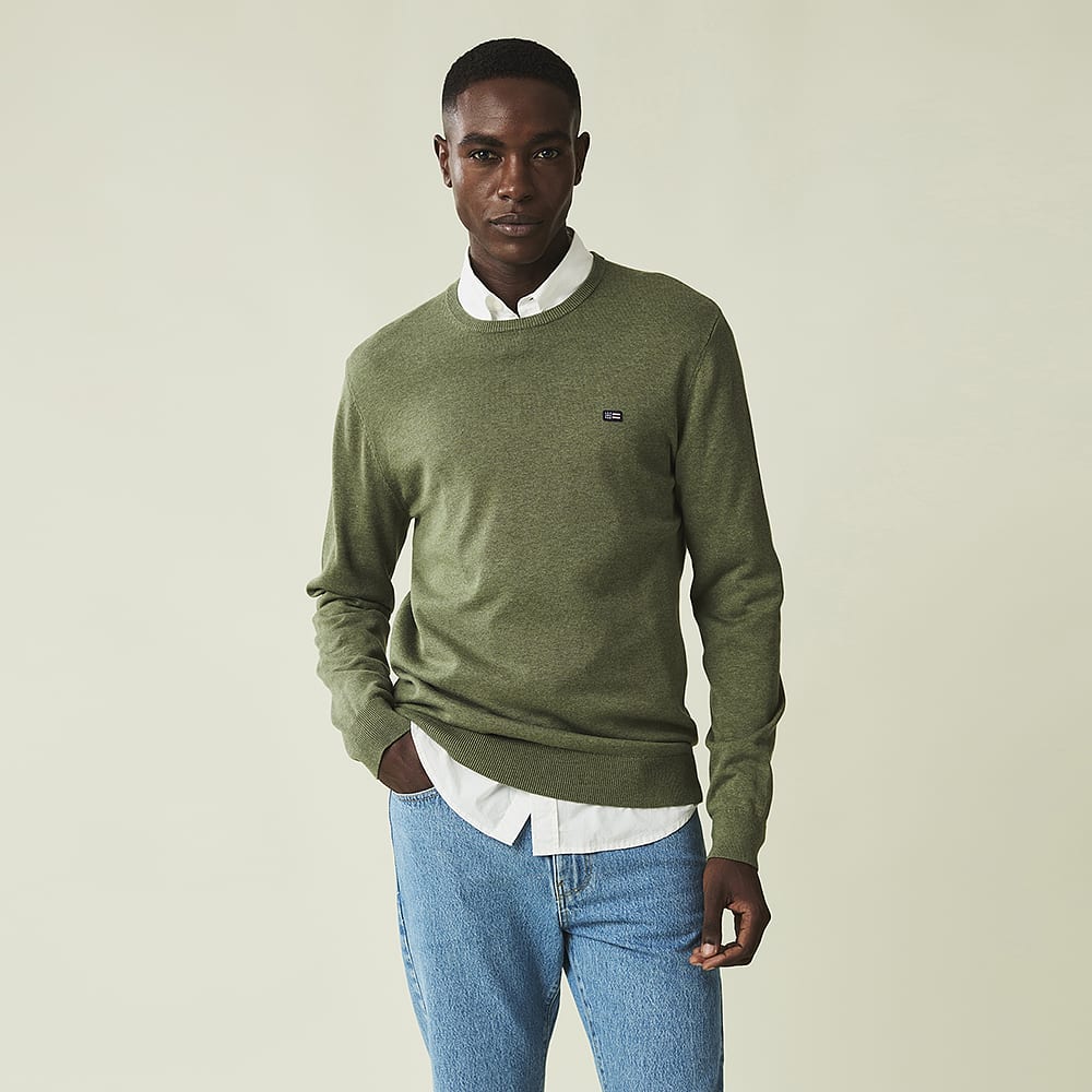 Bradley Cotton Crew Sweater