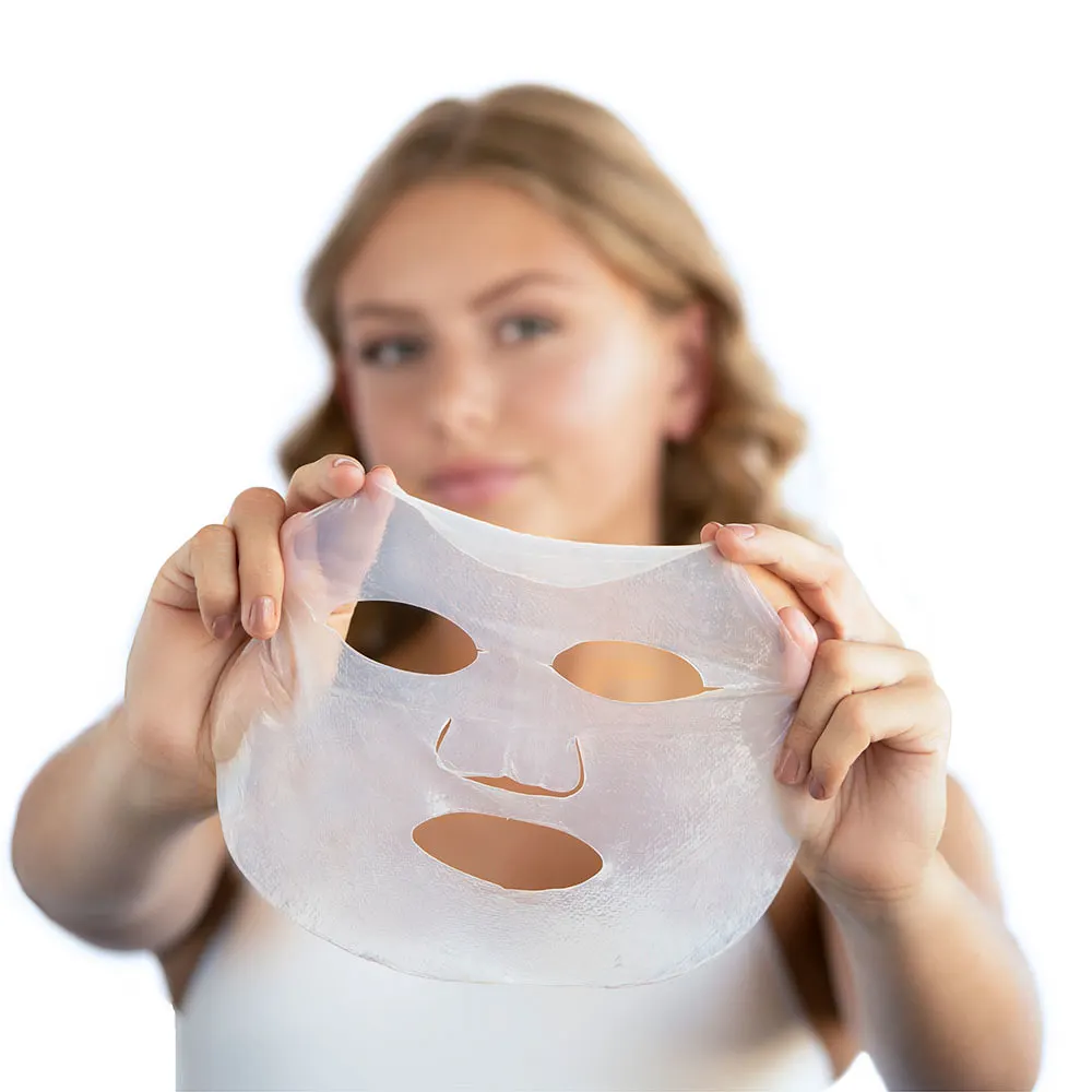 The Gold Mask™ VIP Revitalizing Luxury Coconut Bio-Cellulose Face Mask ...