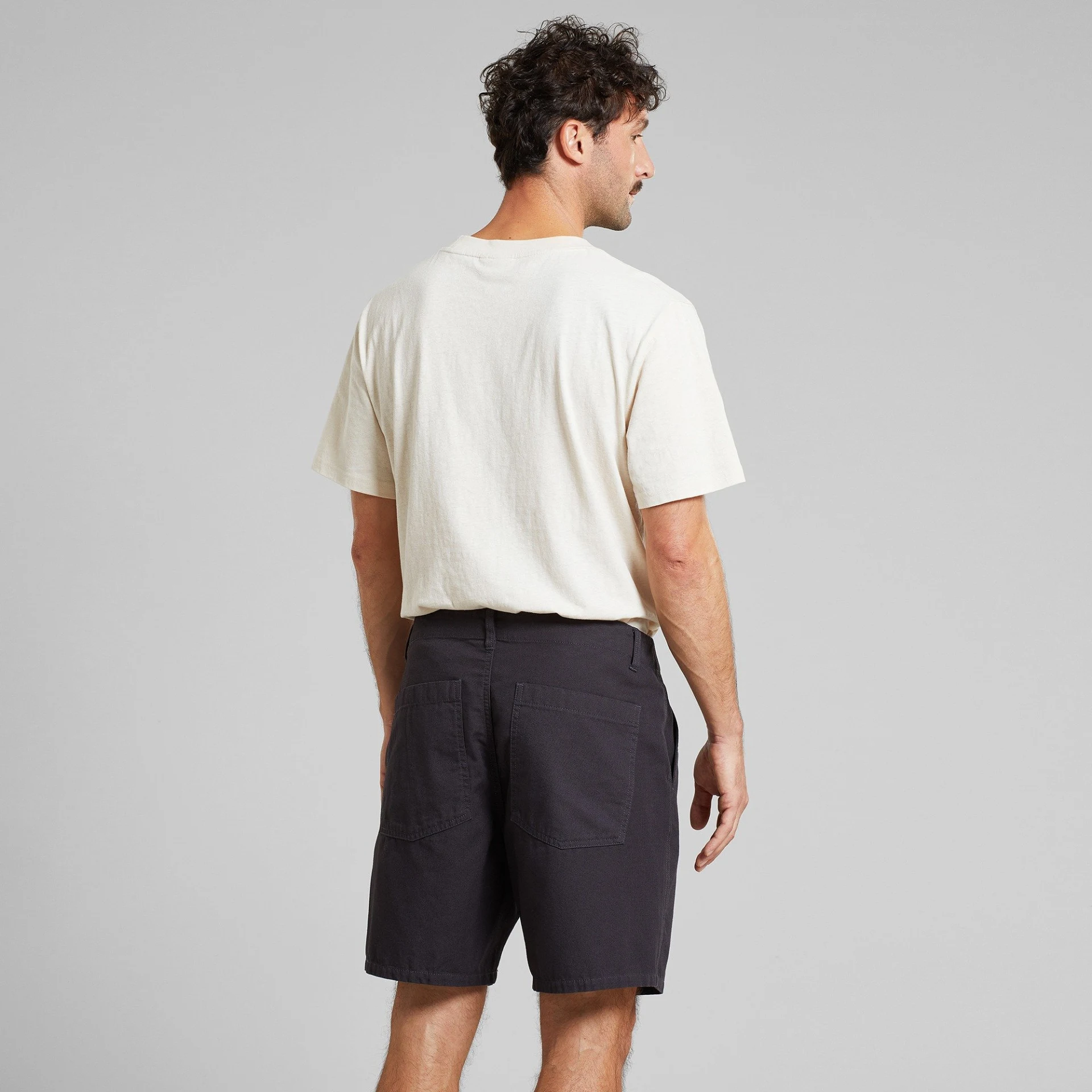 Cargo Shorts Muddus Canvas Phantom Black