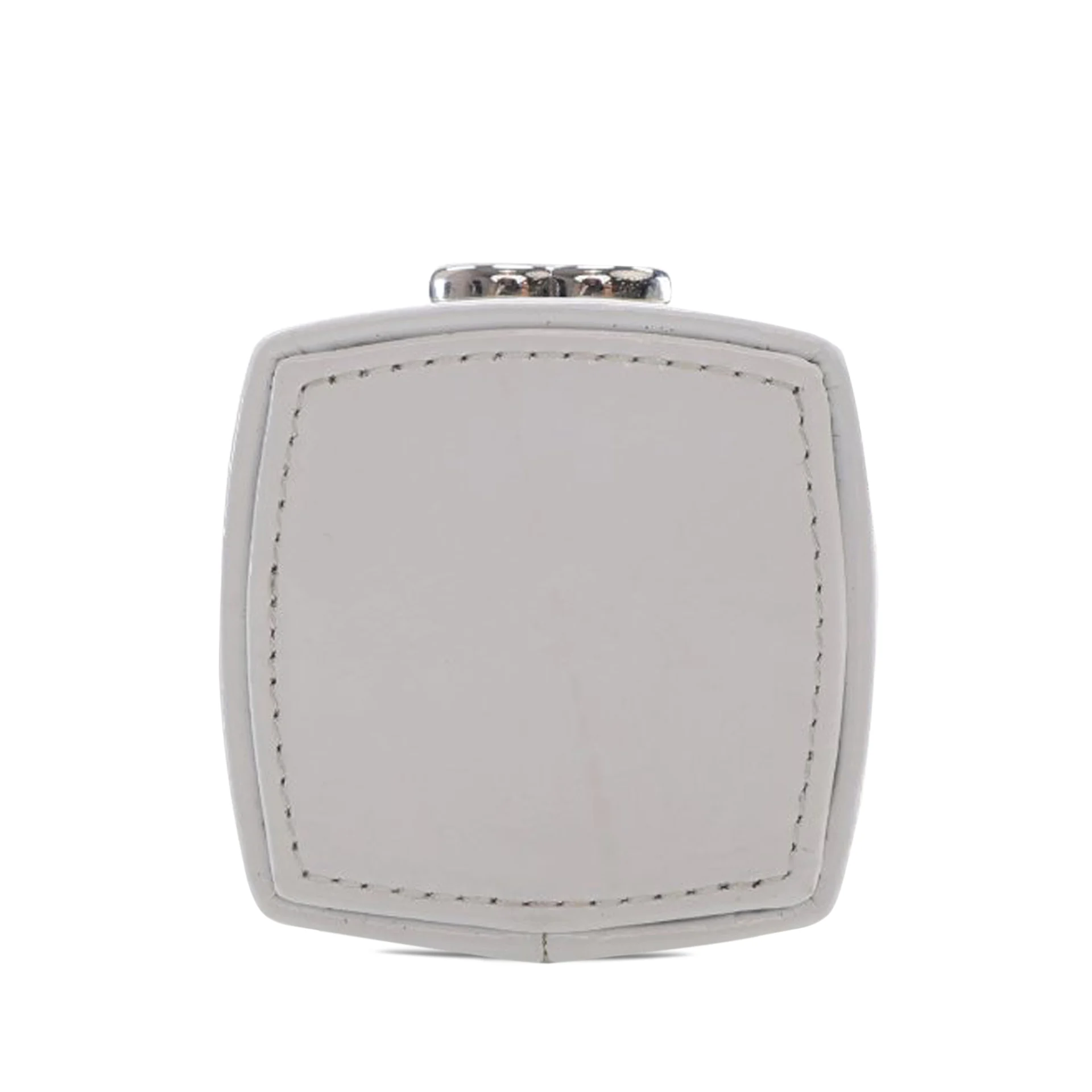 Chanel Patent Goatskin Make-up Box Clutch With Chain