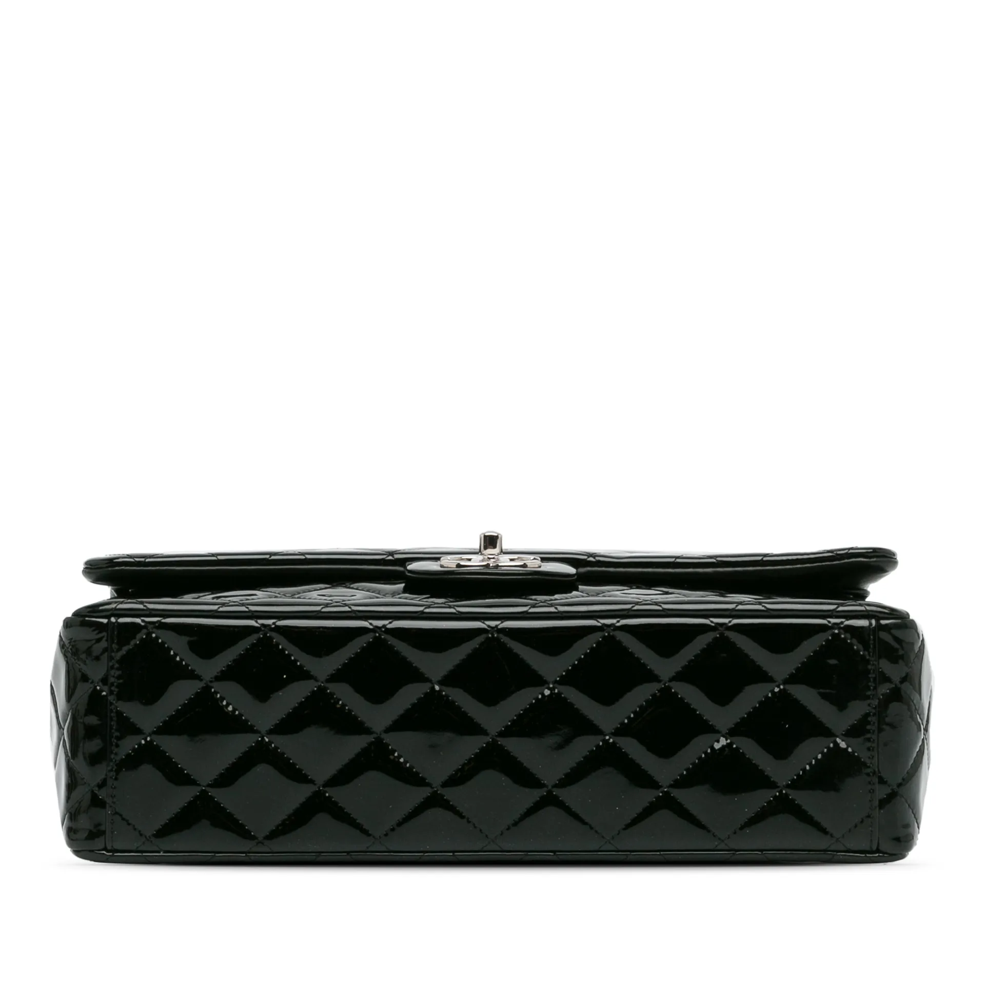 Chanel Maxi Classic Patent Double Flap