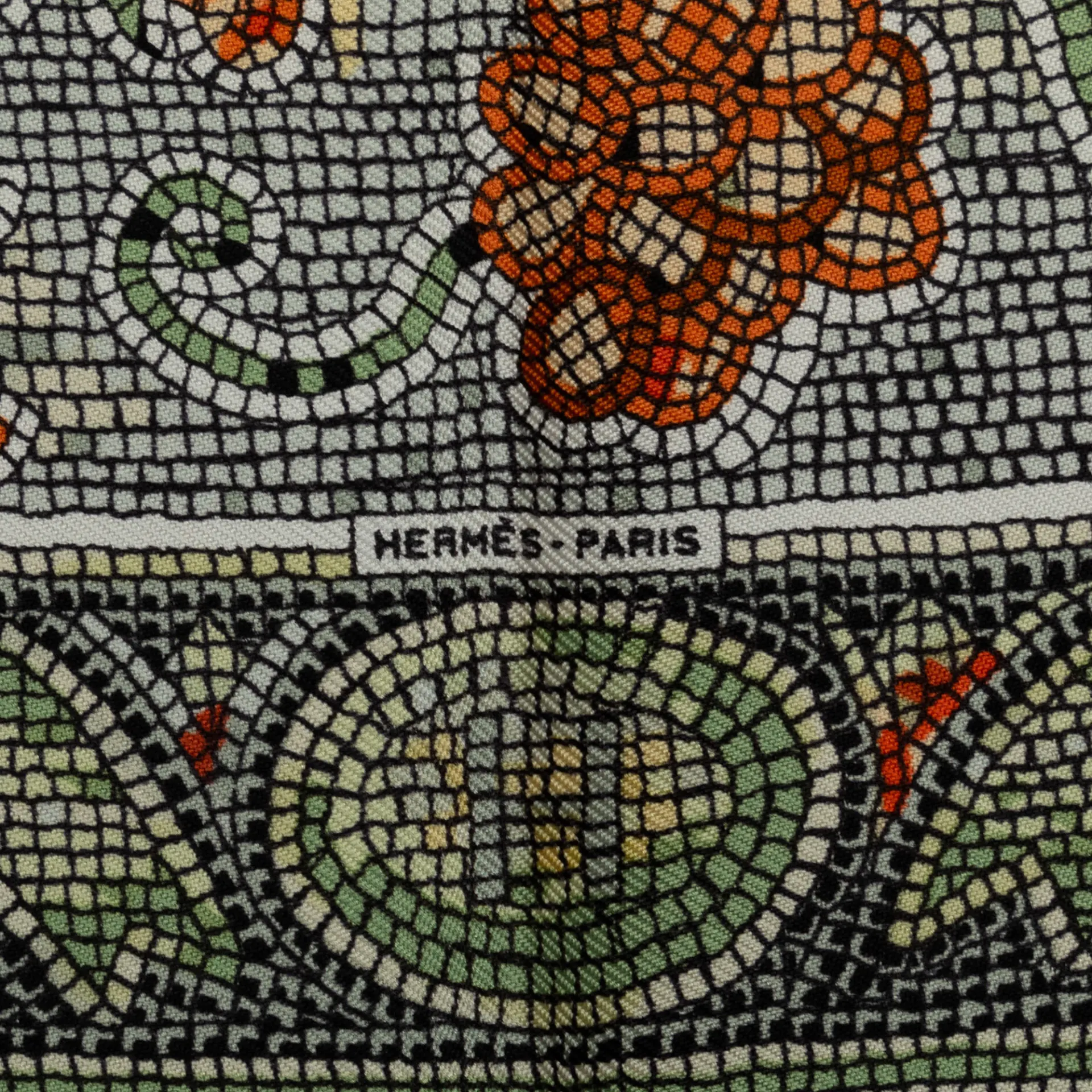 Hermès Pavements Silk Scarf
