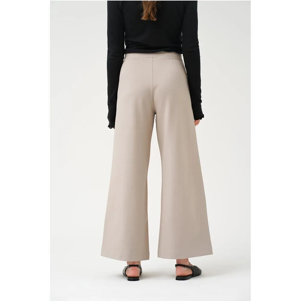 Lottie Wide Pants - Ceramic