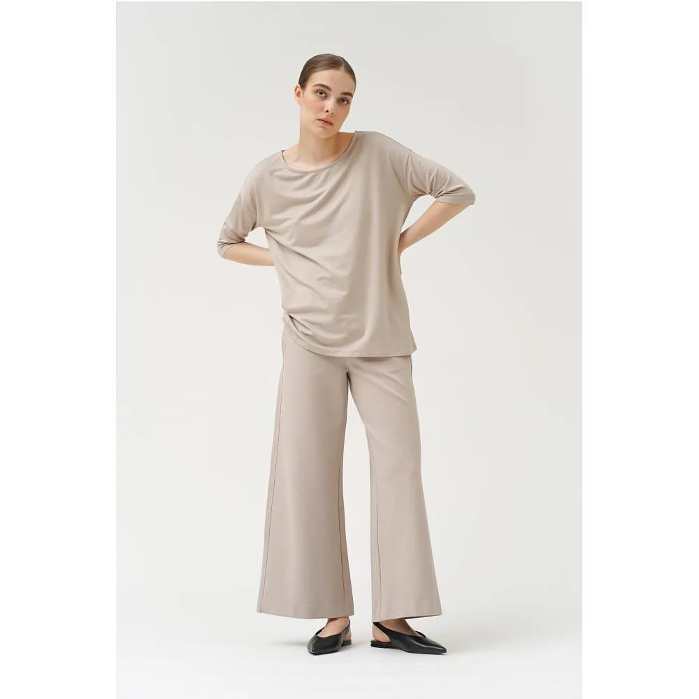 Lottie Wide Pants - Ceramic