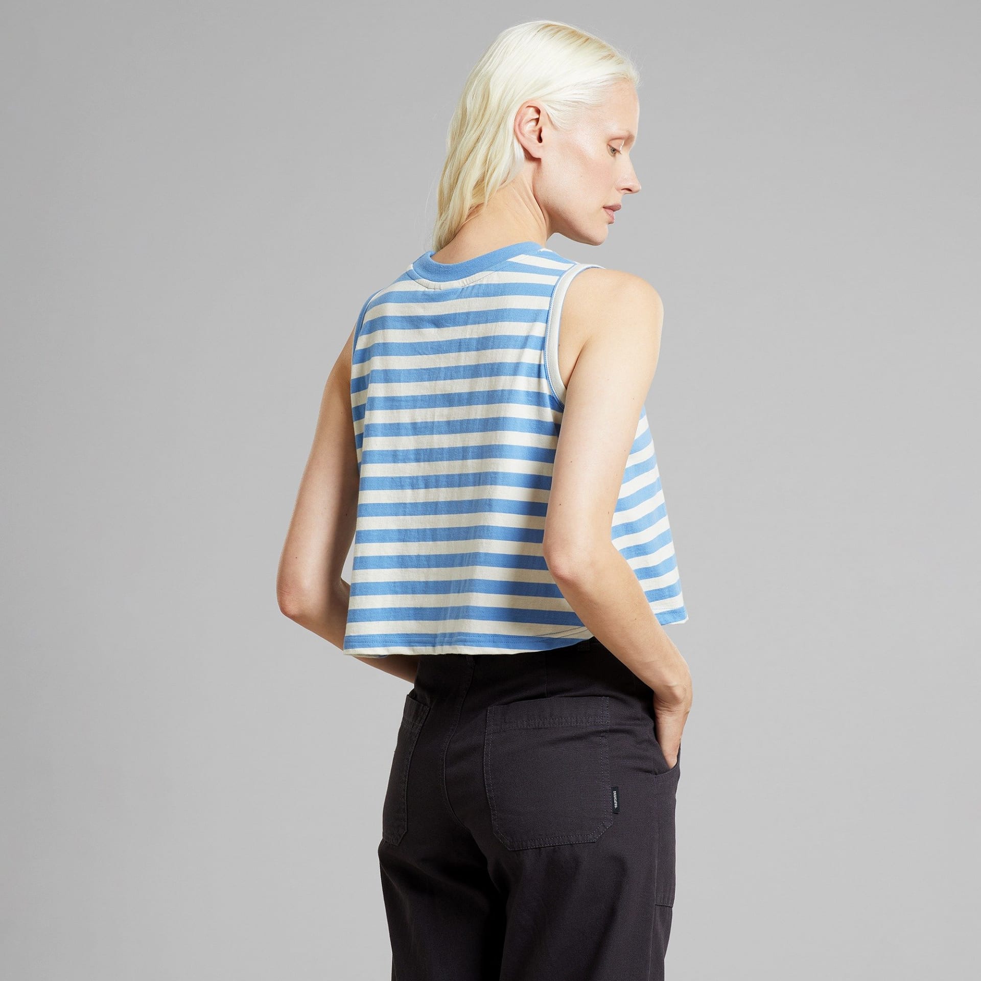 Top Namsos Stripes Della Blue