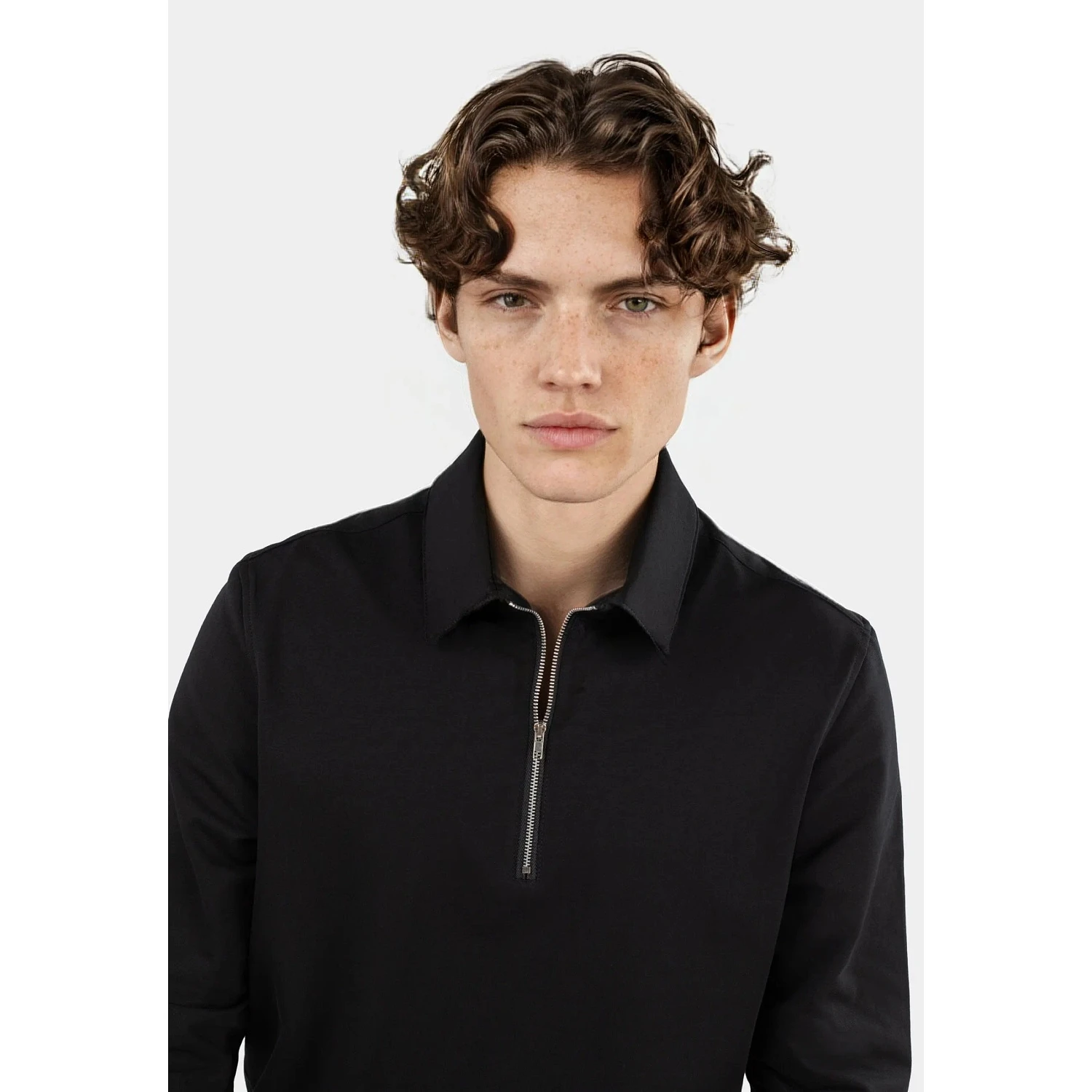 Dev 2.0 Half Zip Shirt - Black