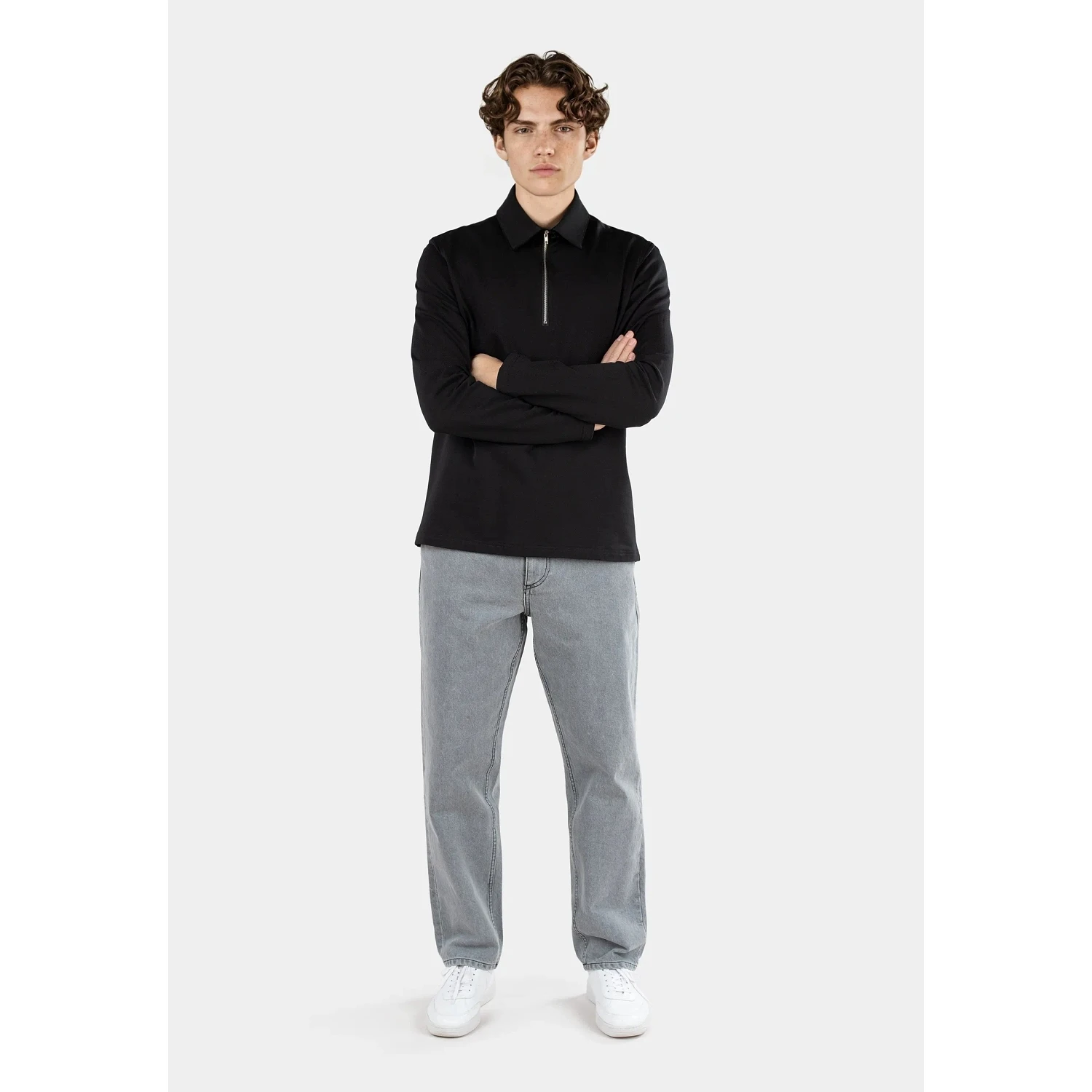 Dev 2.0 Half Zip Shirt - Black