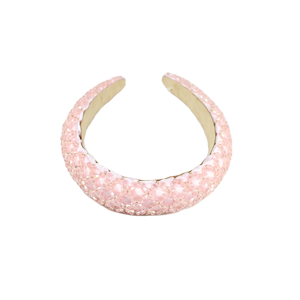 Diadem Med Fasetterade Stenar 3 Cm