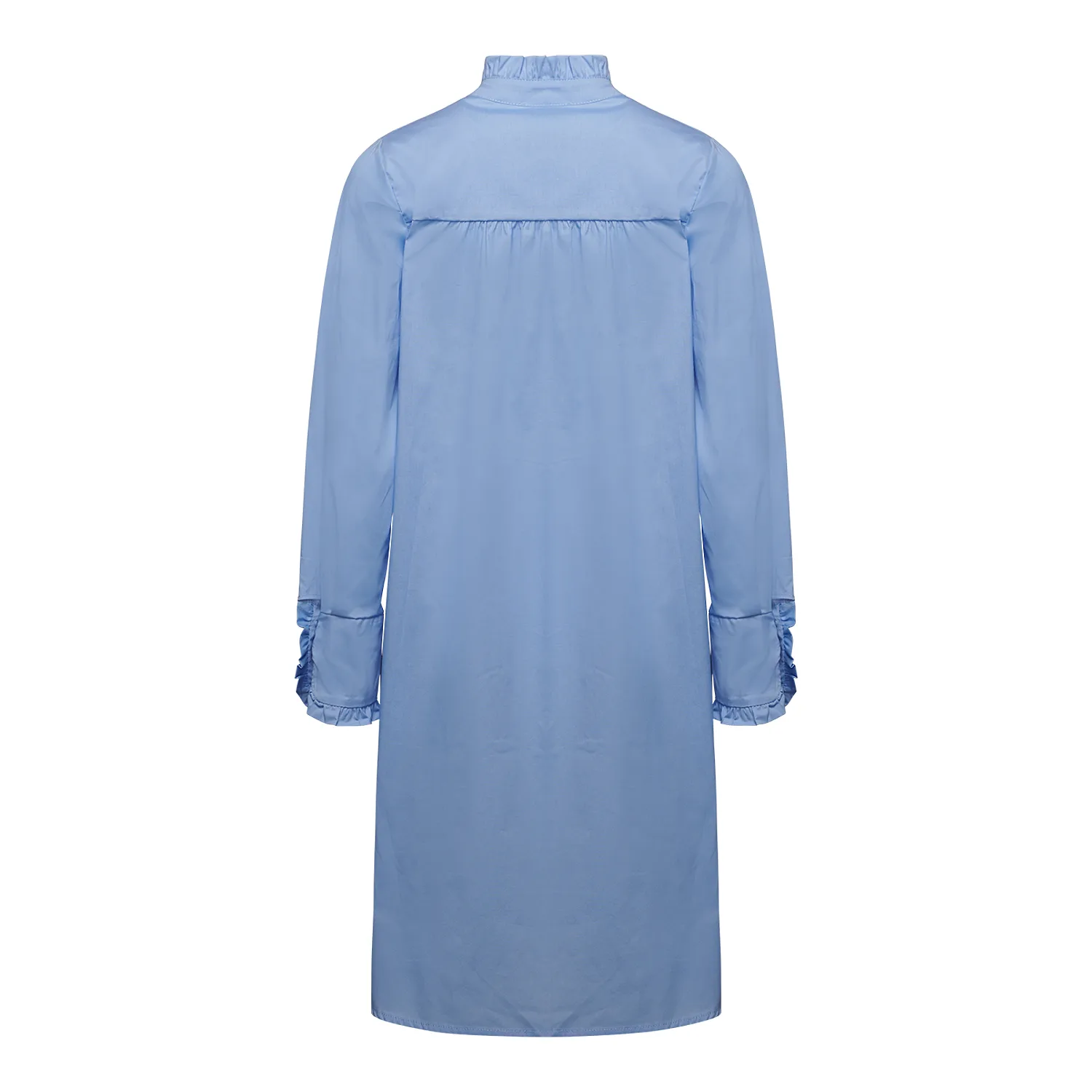 Naneth Shirt Dress - Light Blue