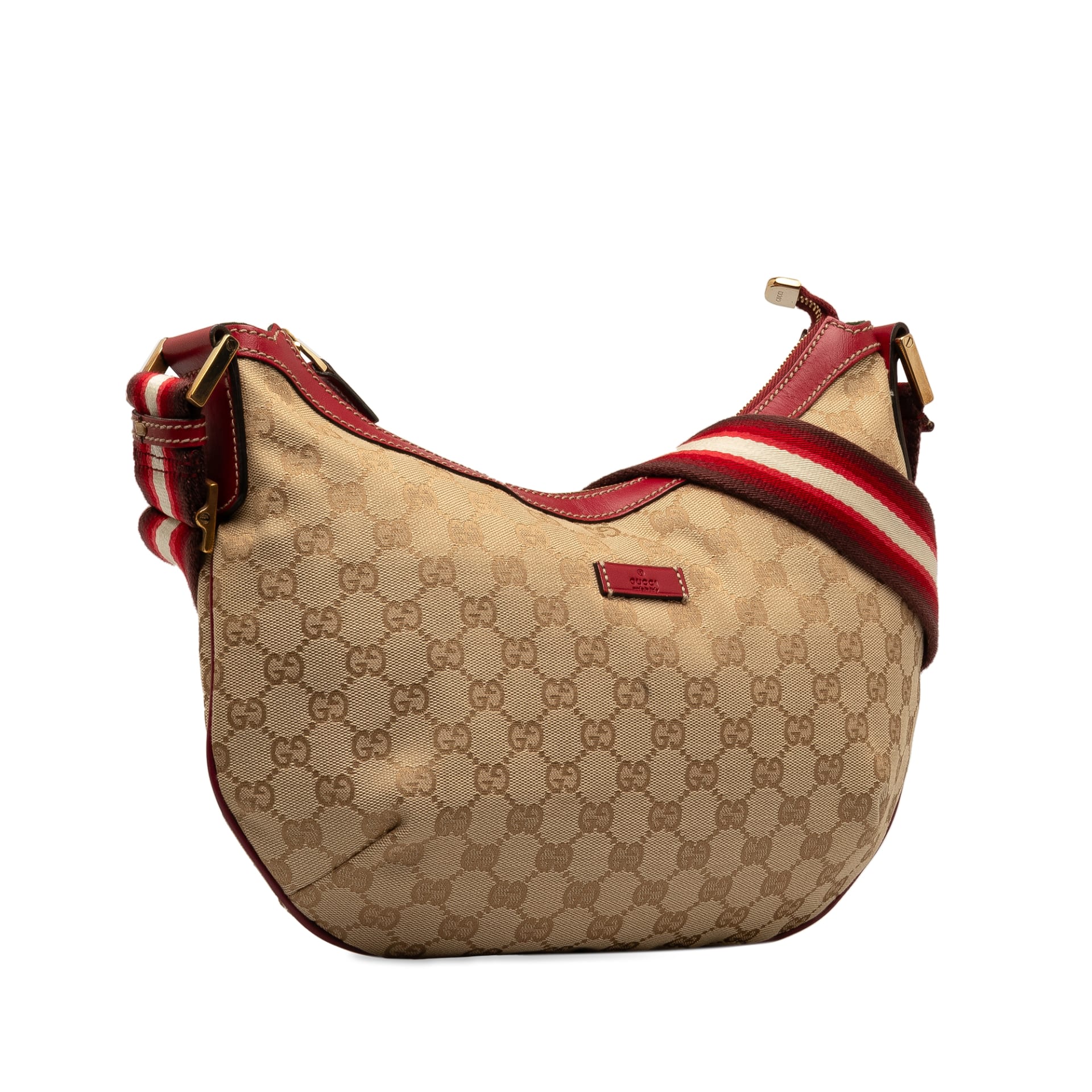 Gucci Gg Canvas Web Crossbody