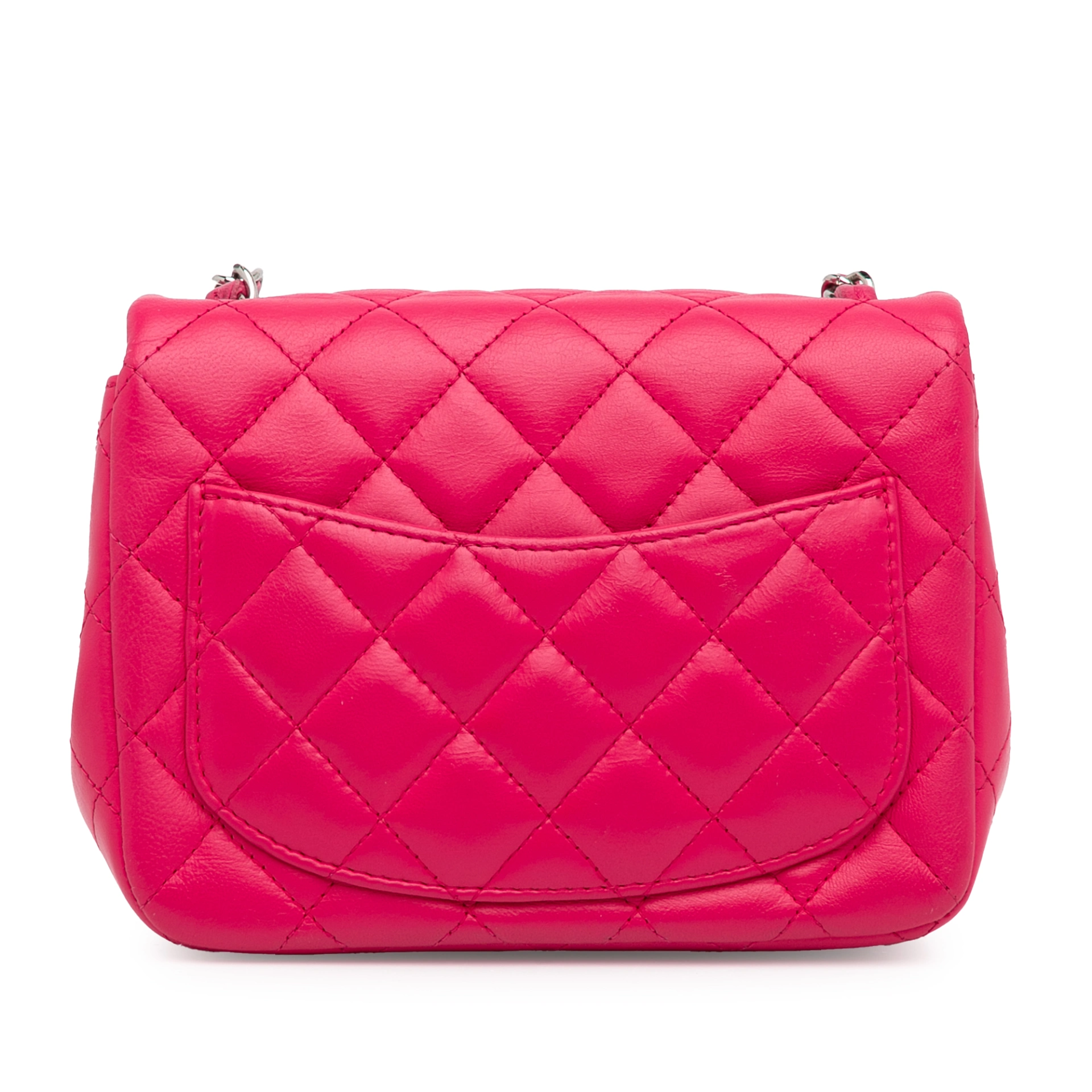 Chanel Mini Square Classic Lambskin Single Flap