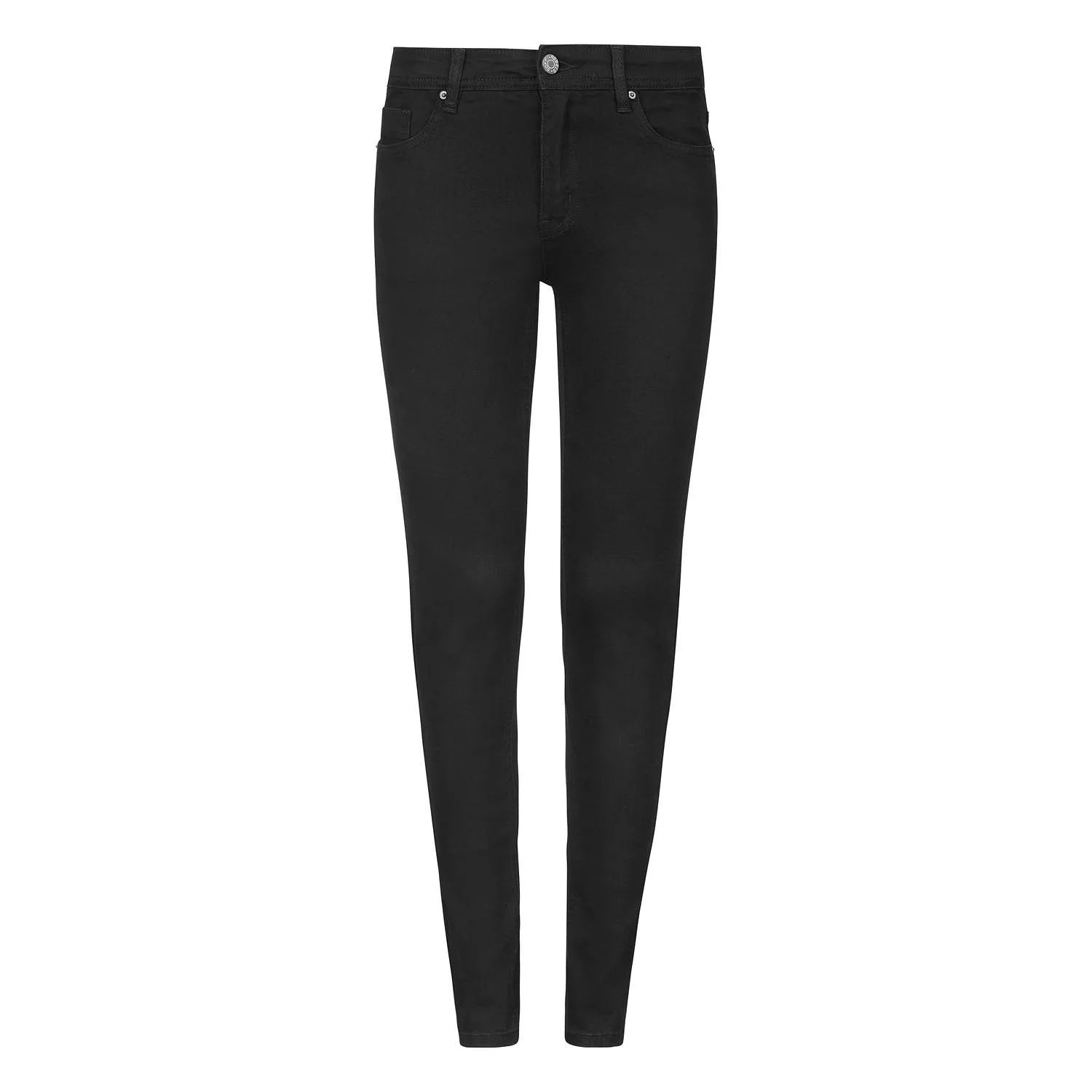 Srmid Rise Slim Jeans Black