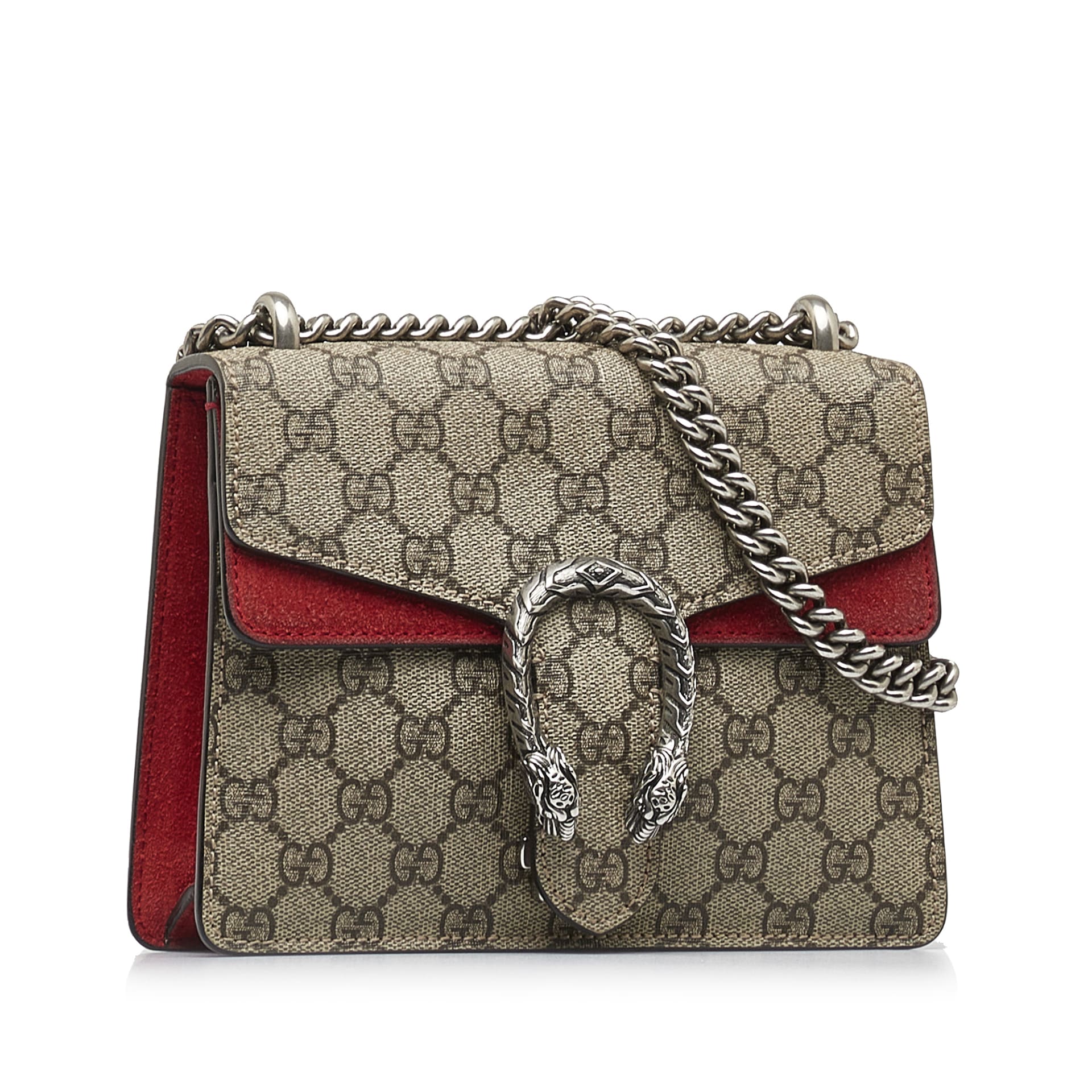 Gucci Mini Gg Supreme Dionysus Crossbody Bag