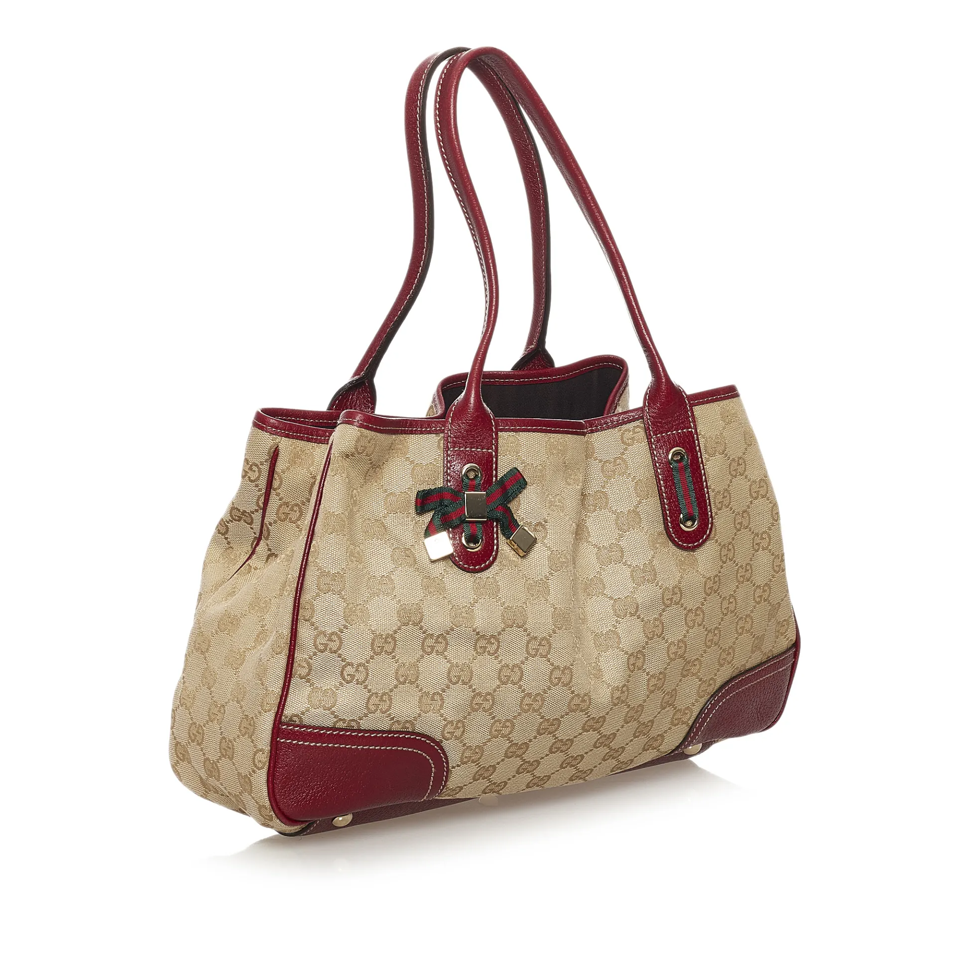 Gucci Gg Canvas Princy Tote Bag