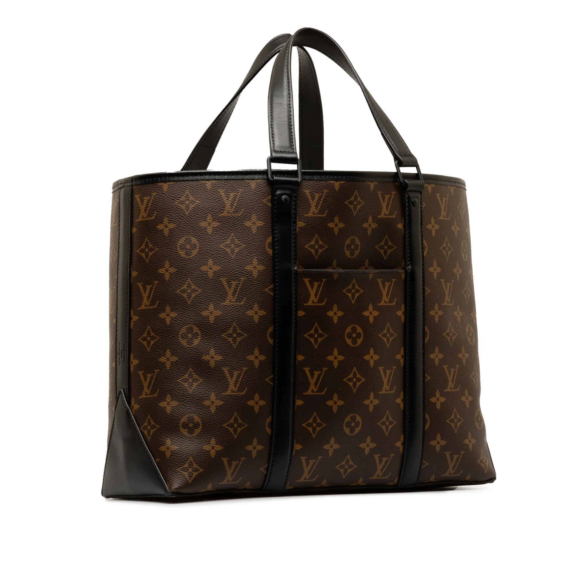 Louis Vuitton Monogram Macassar Week-end Tote Pm