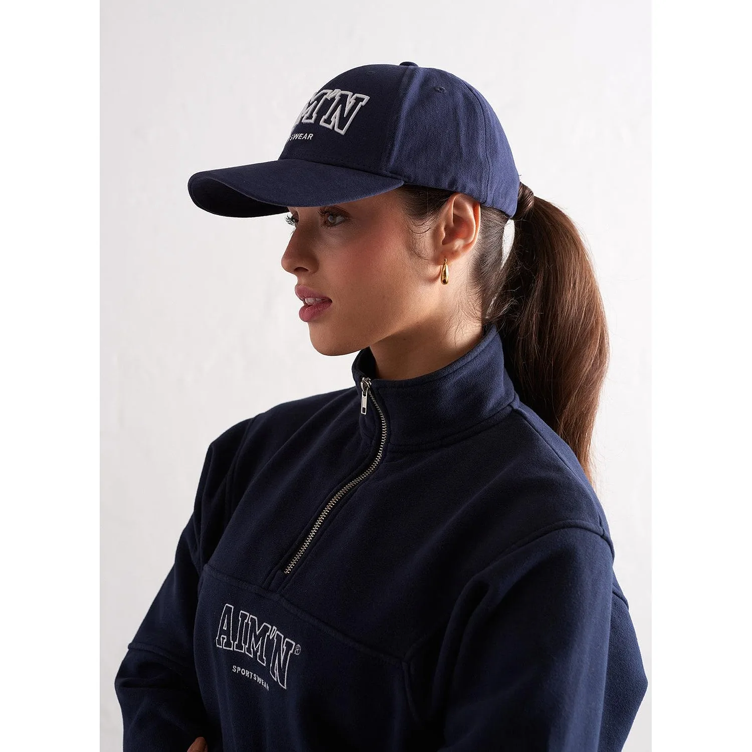 Navy College Cap