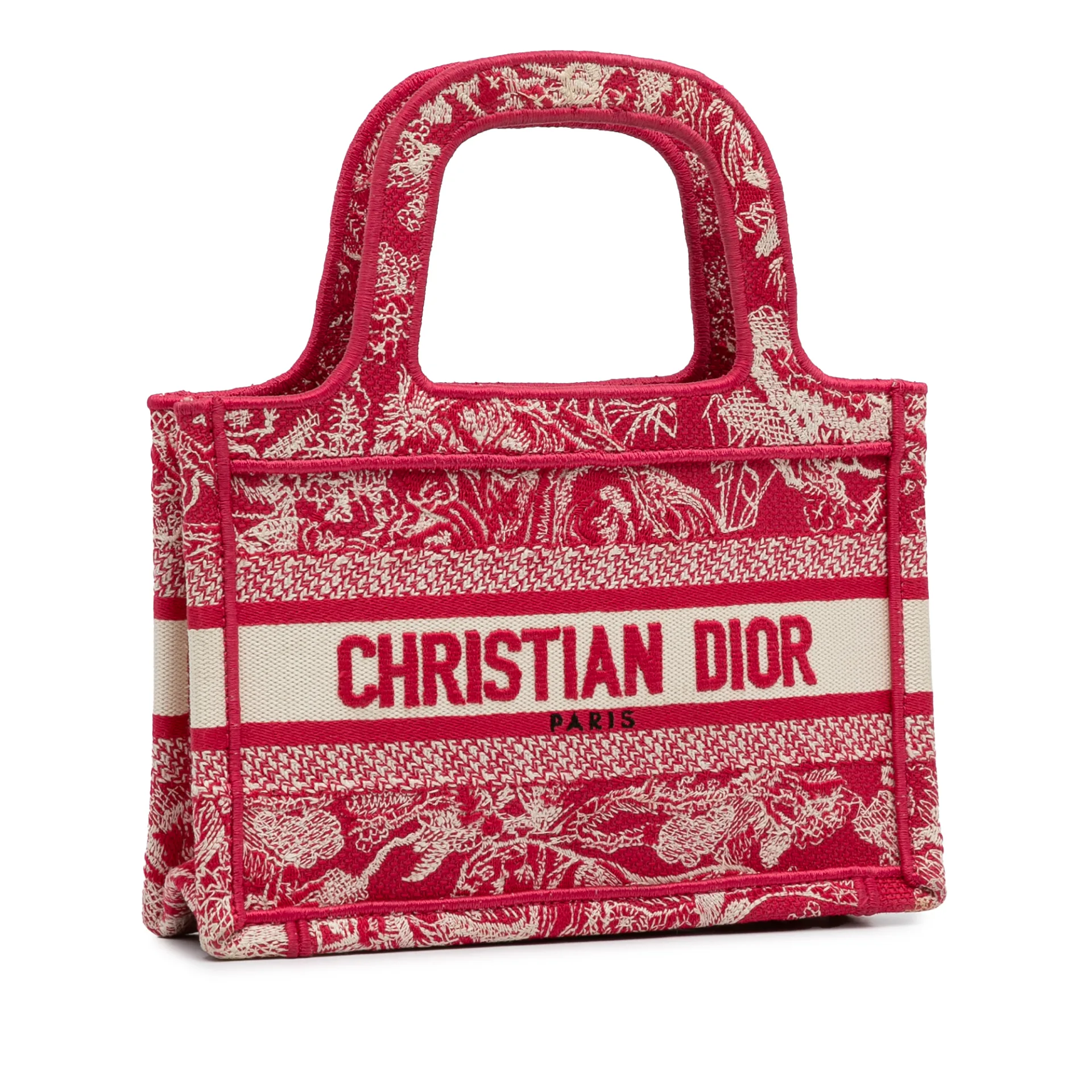 Dior Mini Embroidered Book Tote