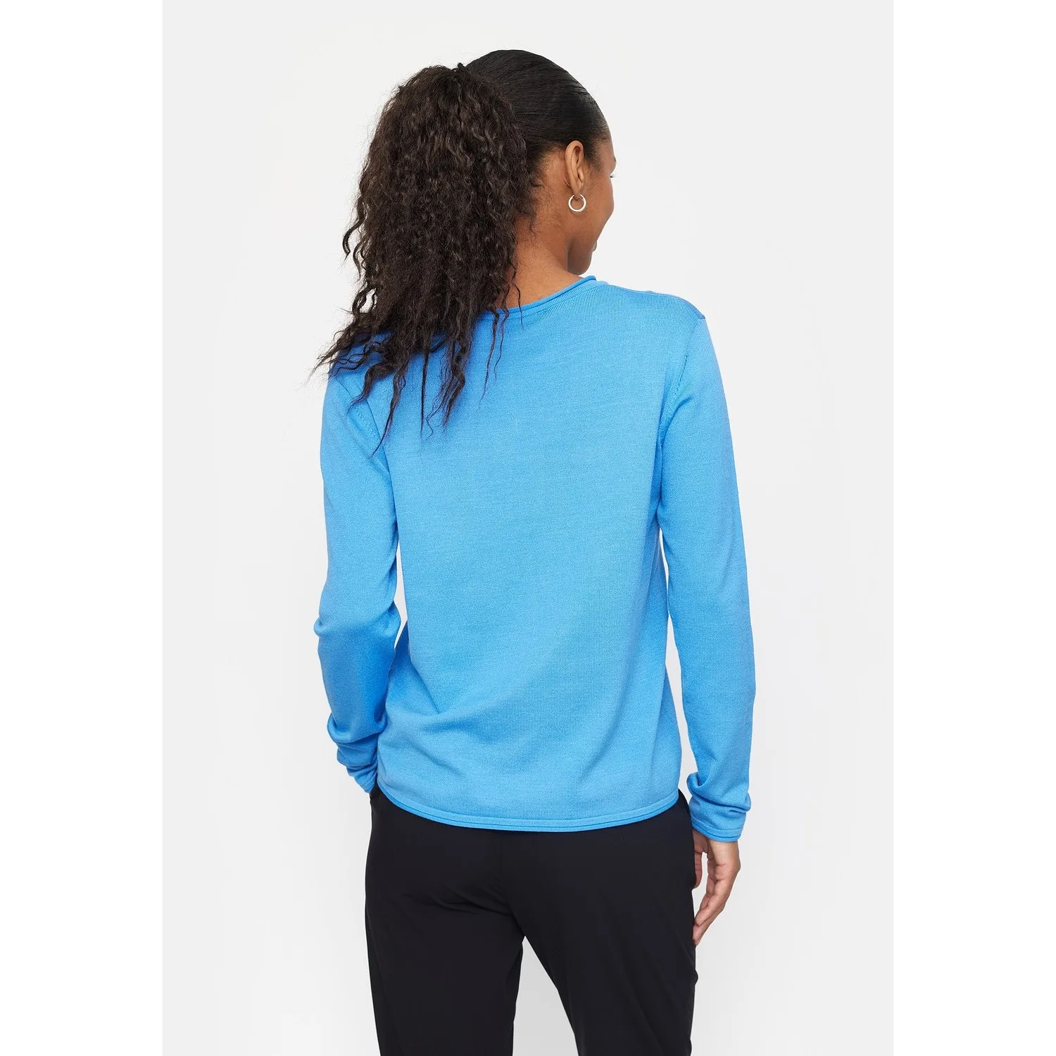 Srmarla O-neck Roll Edge Knit