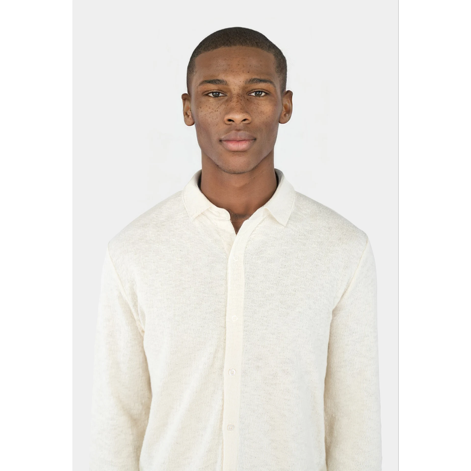 Damien Boucle Shirt - Beige