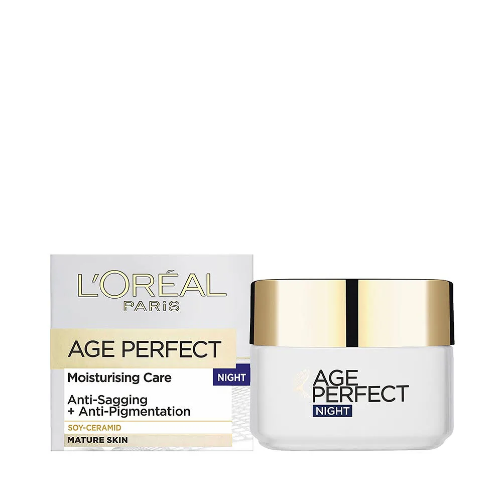 Age Perfect Moisturising Night Care Anti-Sagging + Anti-Pigmentation