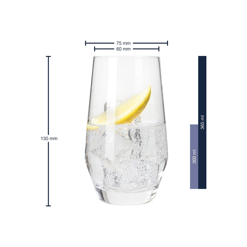 LD Tumblerglas 365 ml, Puccini 6-pack