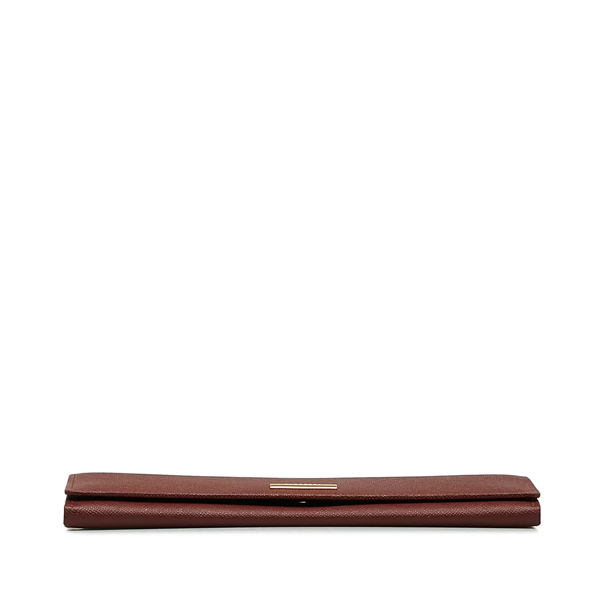 Burberry Leather Long Wallet