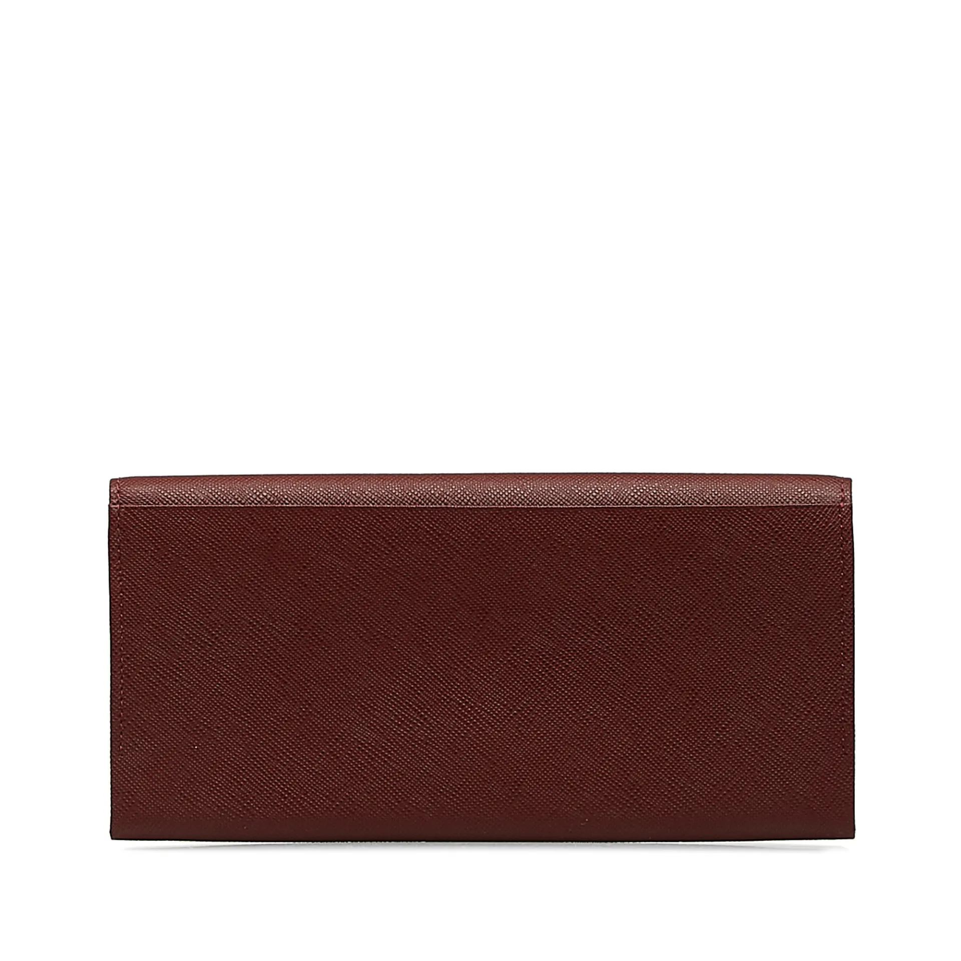 Burberry Leather Long Wallet