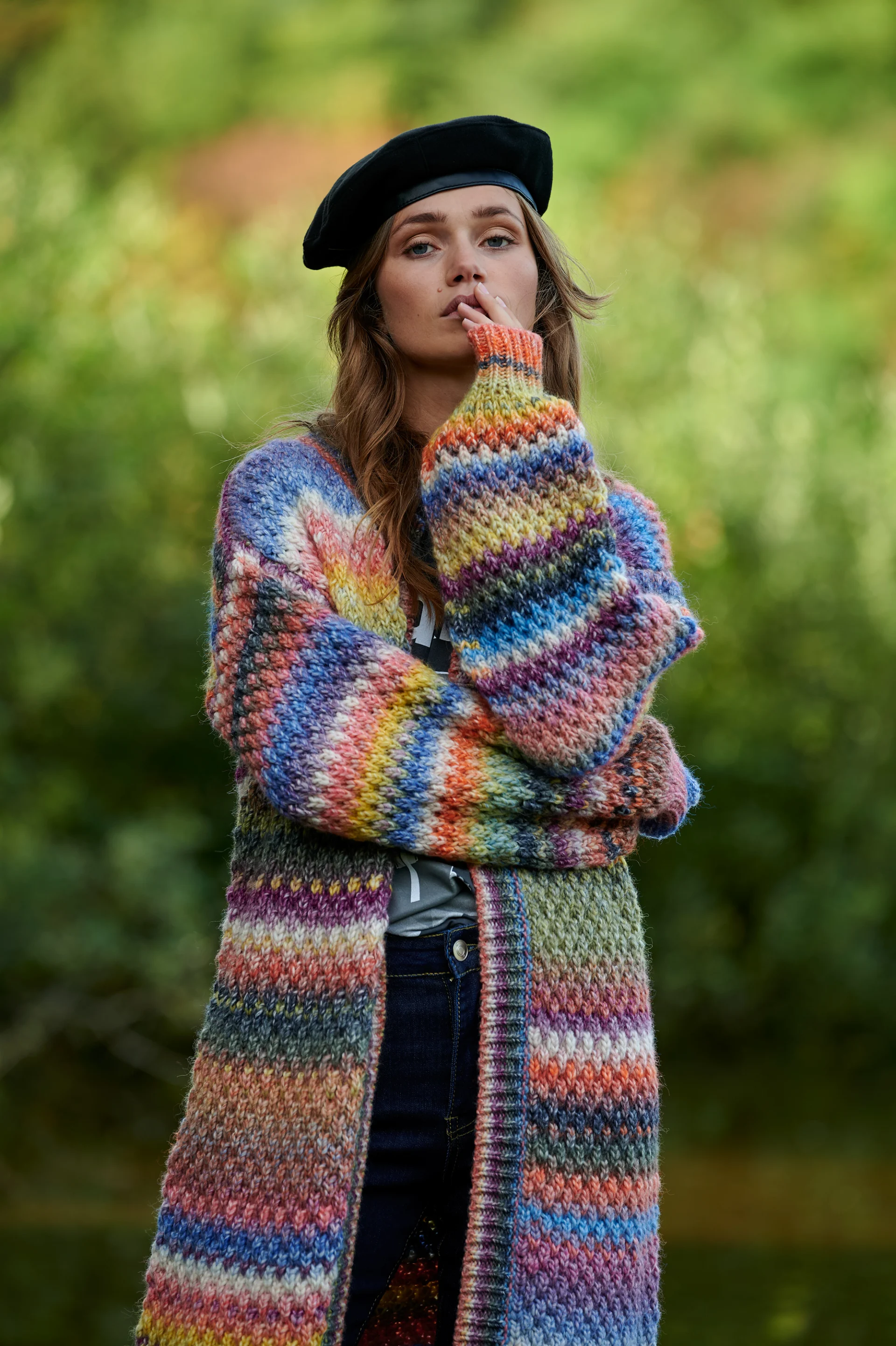 Gio Knit Cardigan - Multi Mix