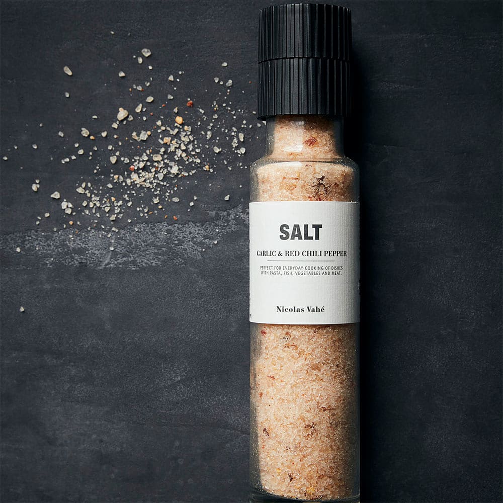 Salt, Garlic & Red Pepper