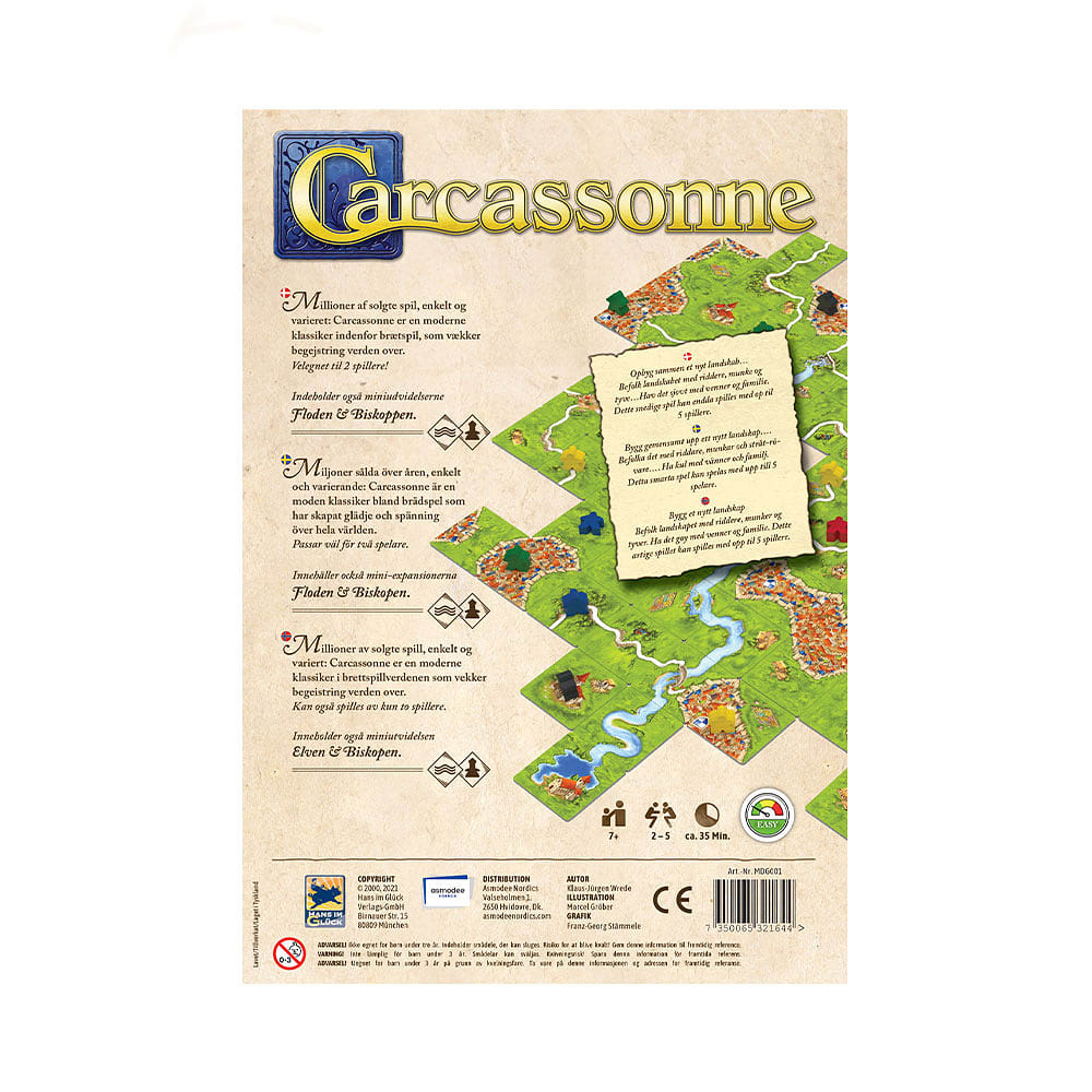 Sällskapsspel, Carcassonne Scandi