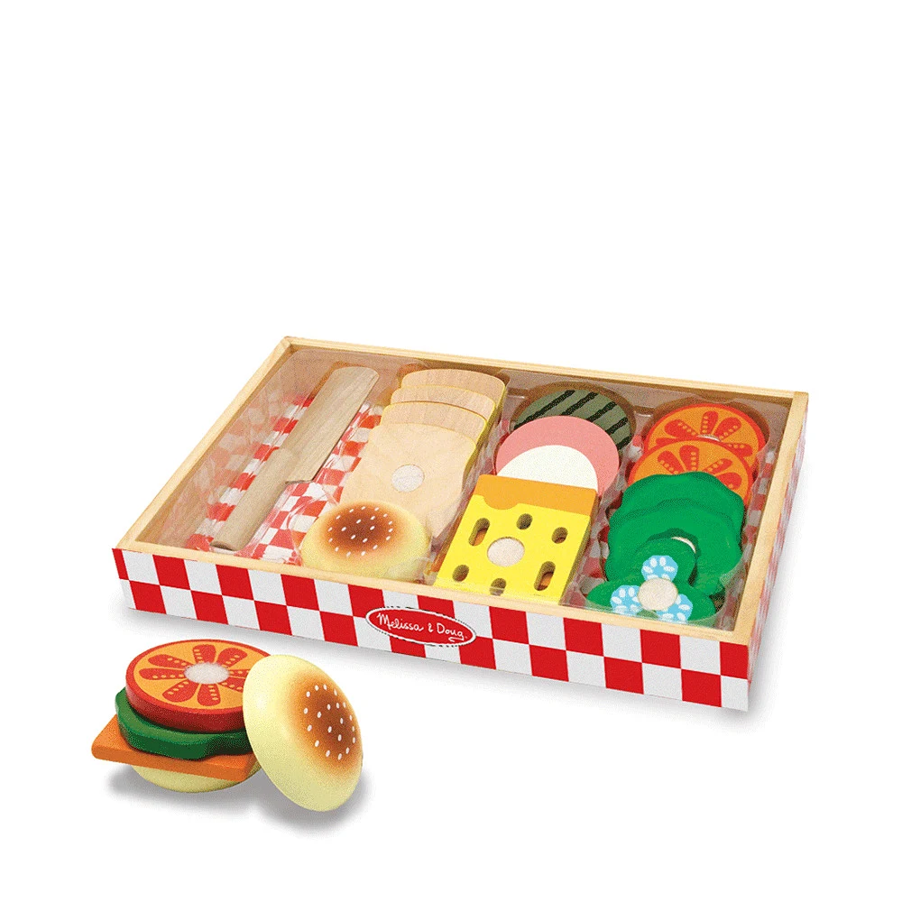 Smörgåsset i trä, Wooden Sandwich Making Set