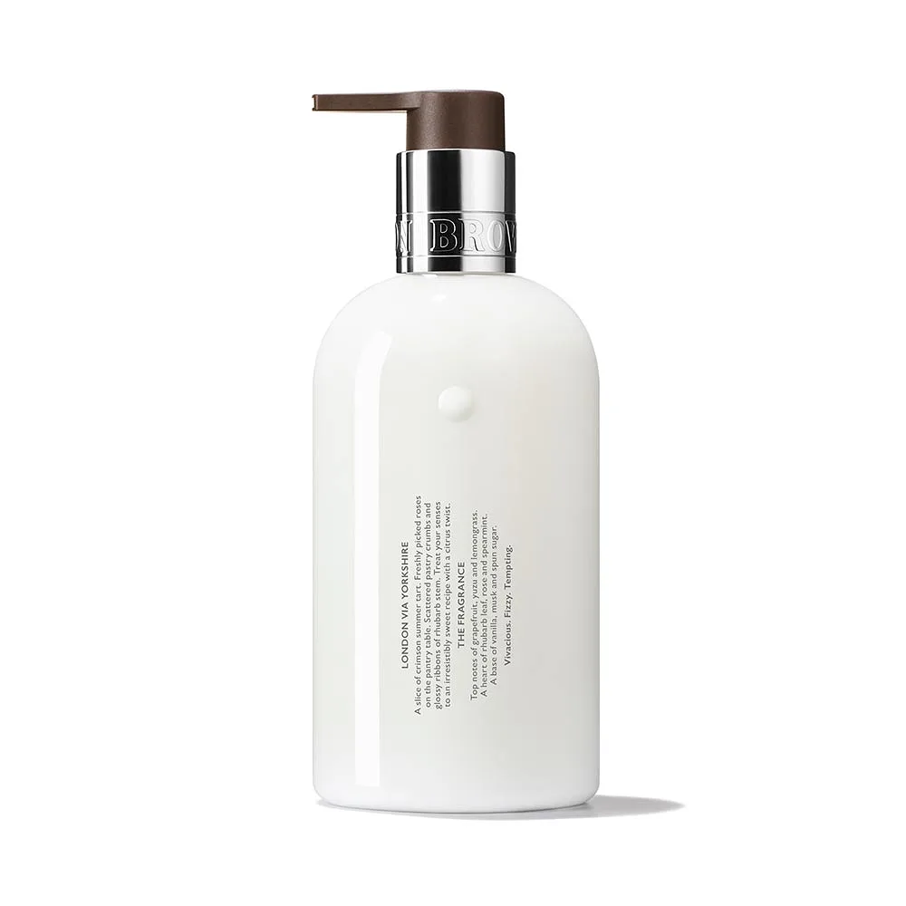 Delicious Rhubarb & Rose Body Lotion