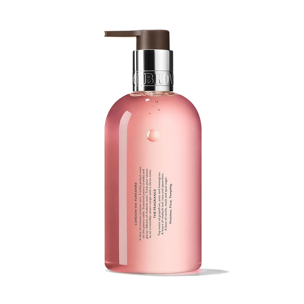 Delicious Rhubarb & Rose Fine Liquid Hand Wash