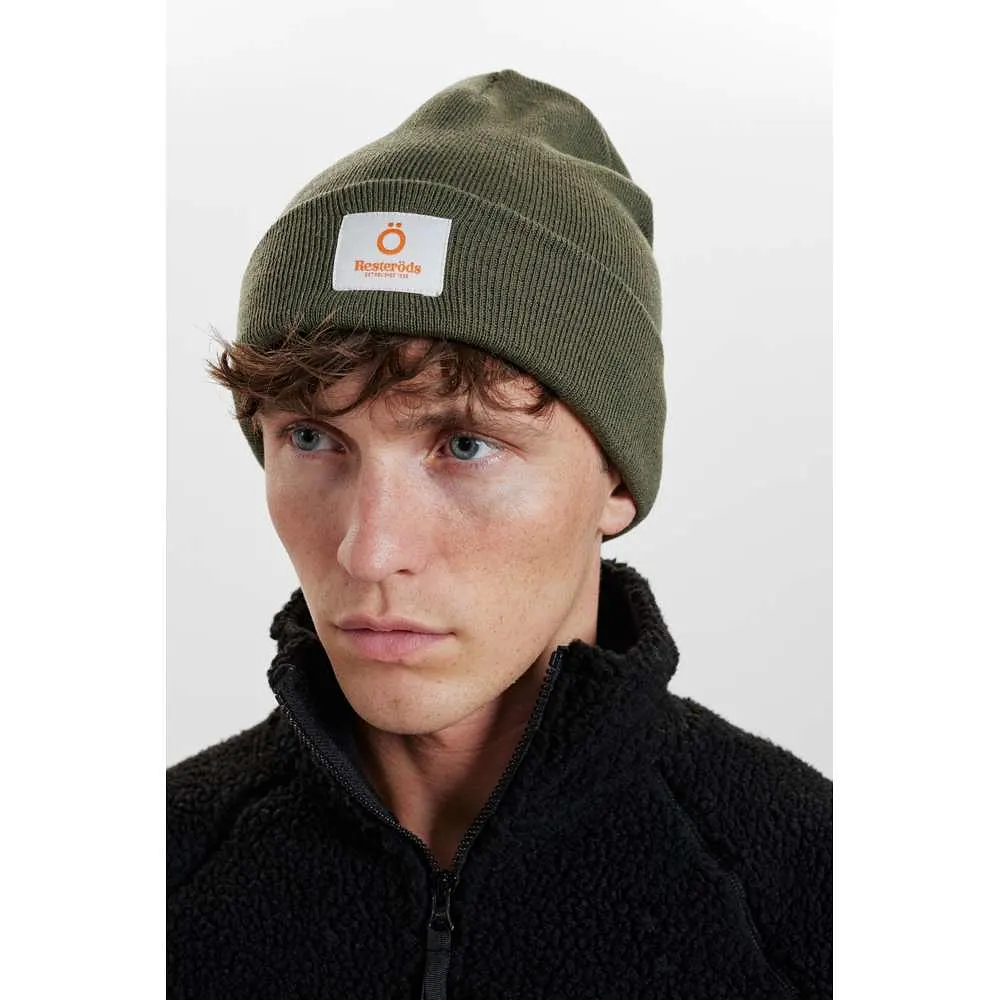 Chunky Beanie Mössa | Återvunnen Polyester | Marinblå