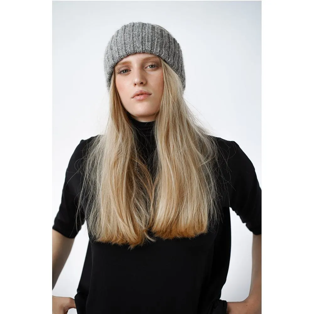 Eya Knitted Headband - Grey