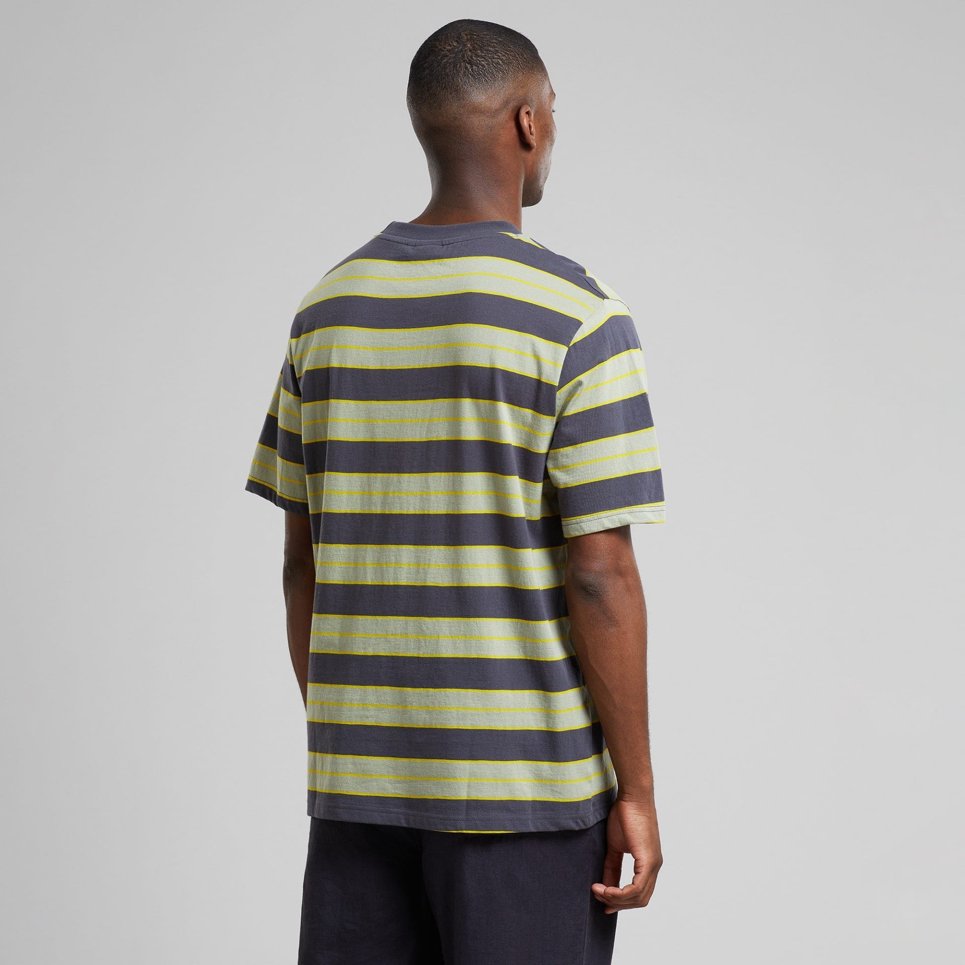 T-shirt Gustavsberg Retro Stripe Charcoal