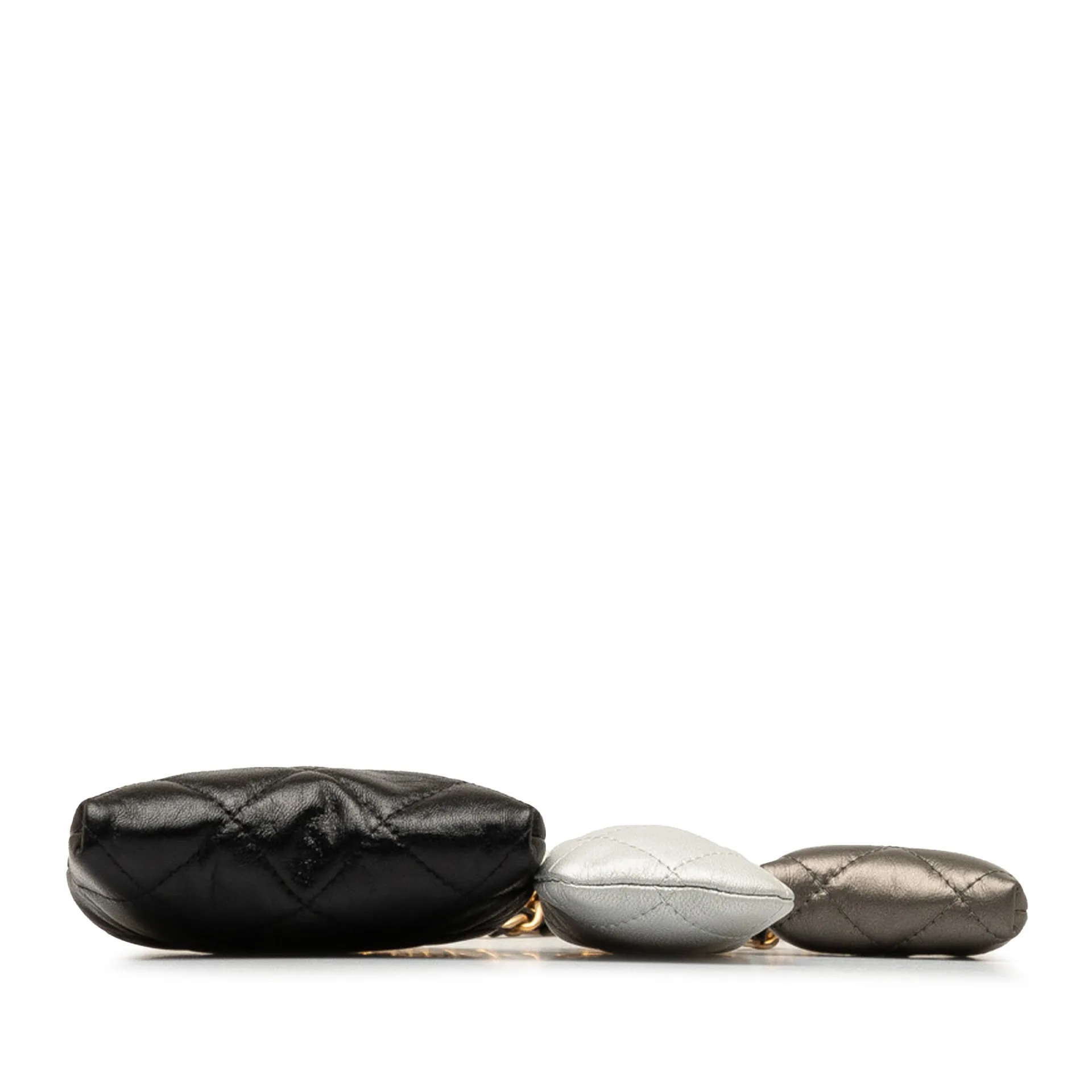 Chanel Quilted Lambskin Multi Clutch With Handle