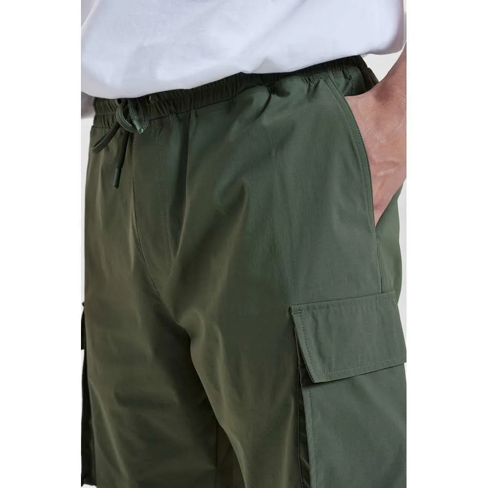 Cargo Shorts Lättvikts Polyamid Grön