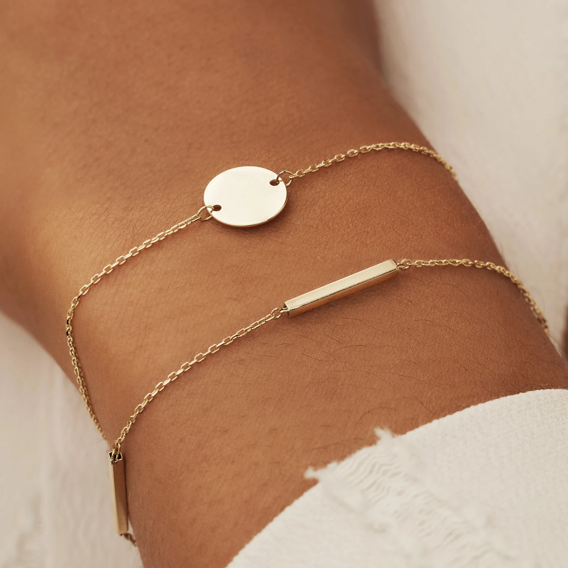 Le Marais 14 Karat Guld Armband